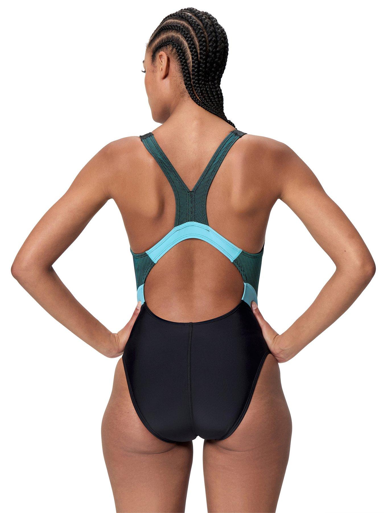 Image 2 of 3 of Speedo Womens Quantum Rib Splice One Piece