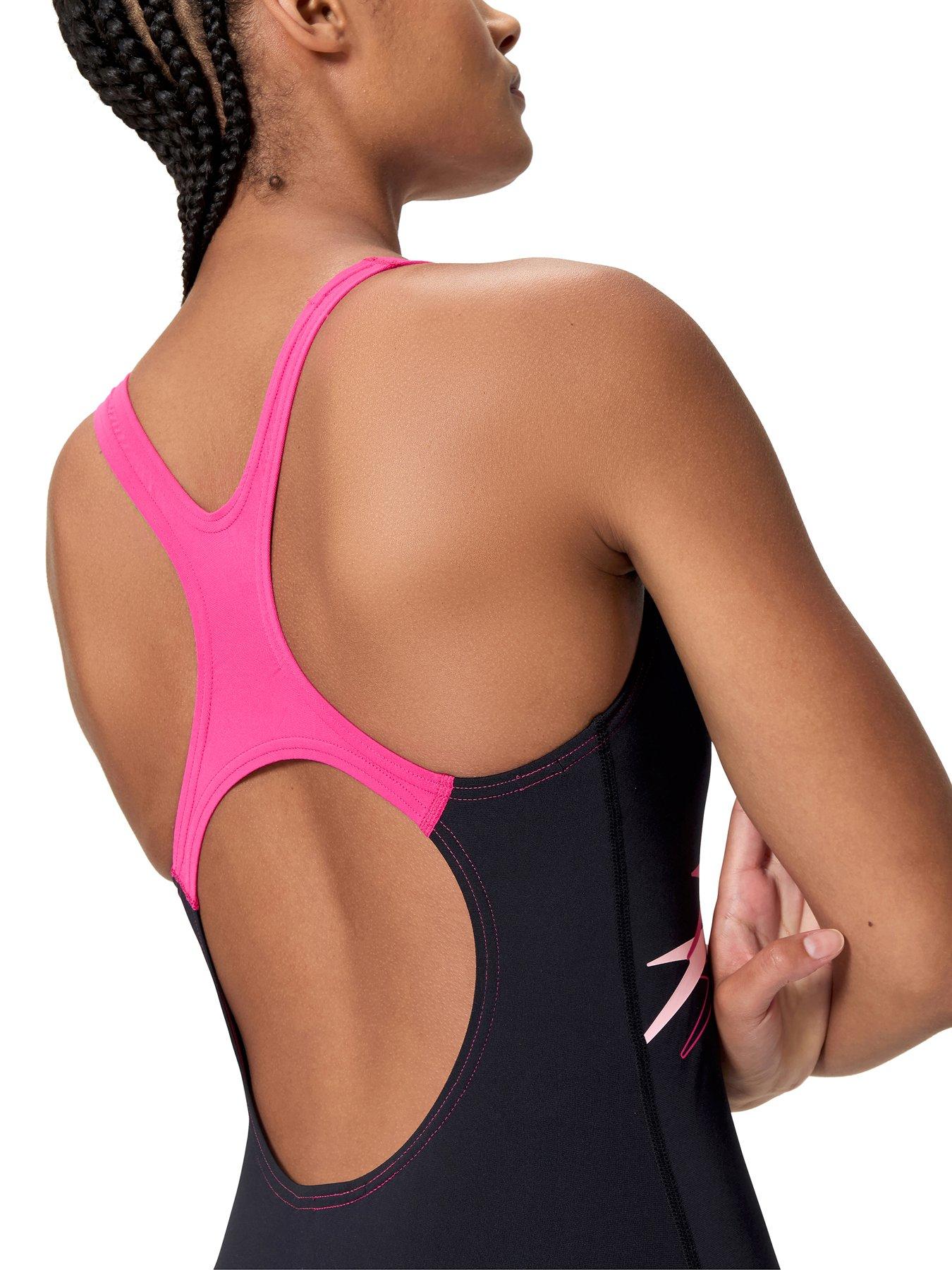 speedo-womens-medley-logo-medalist-one-piece-dark-greydetail