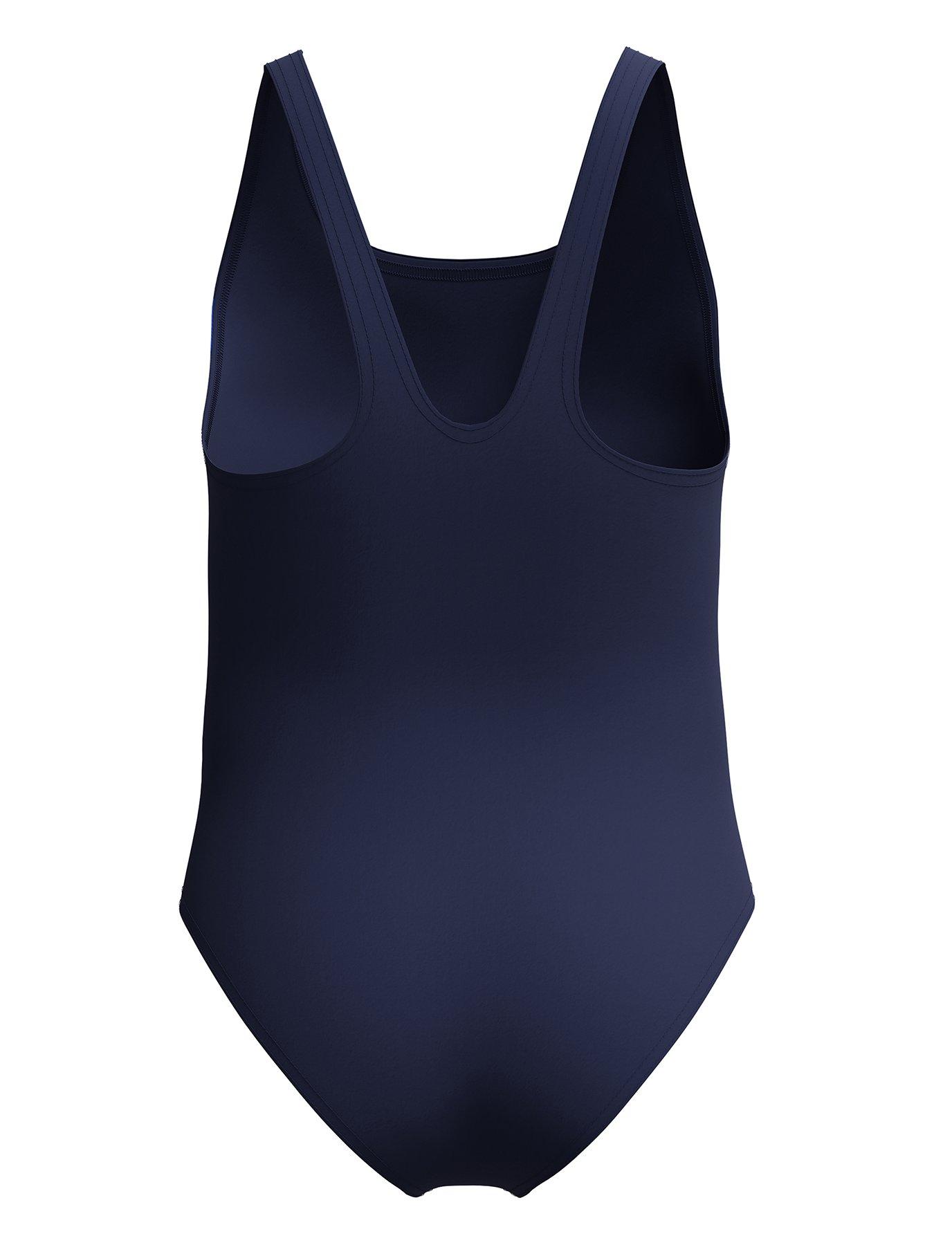 Image 2 of 6 of Speedo Girls Hyperboom Butterfly Back One Piece - Blue