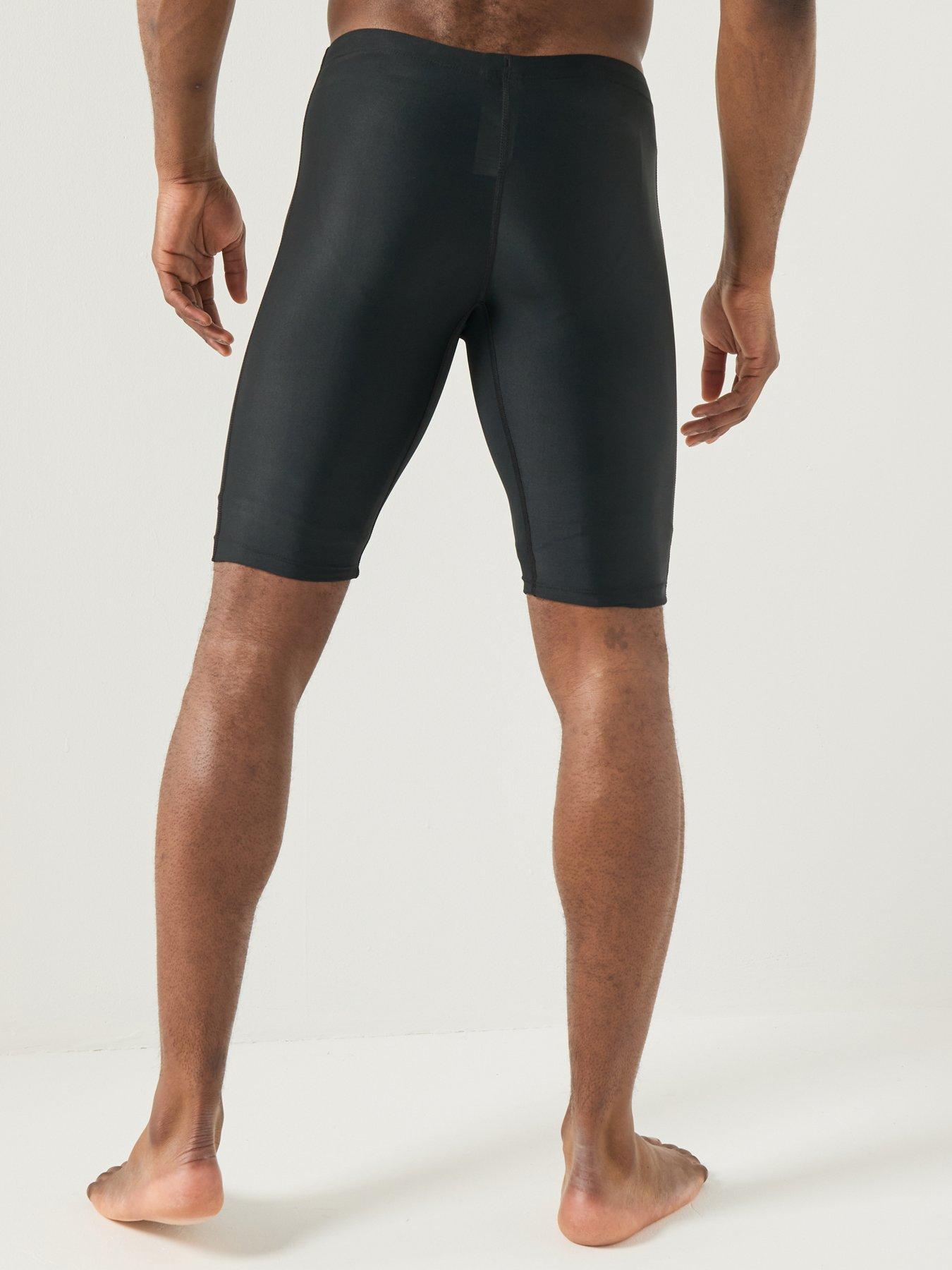 Image 2 of 6 of Nike Mens Jammer Swim Short - Black