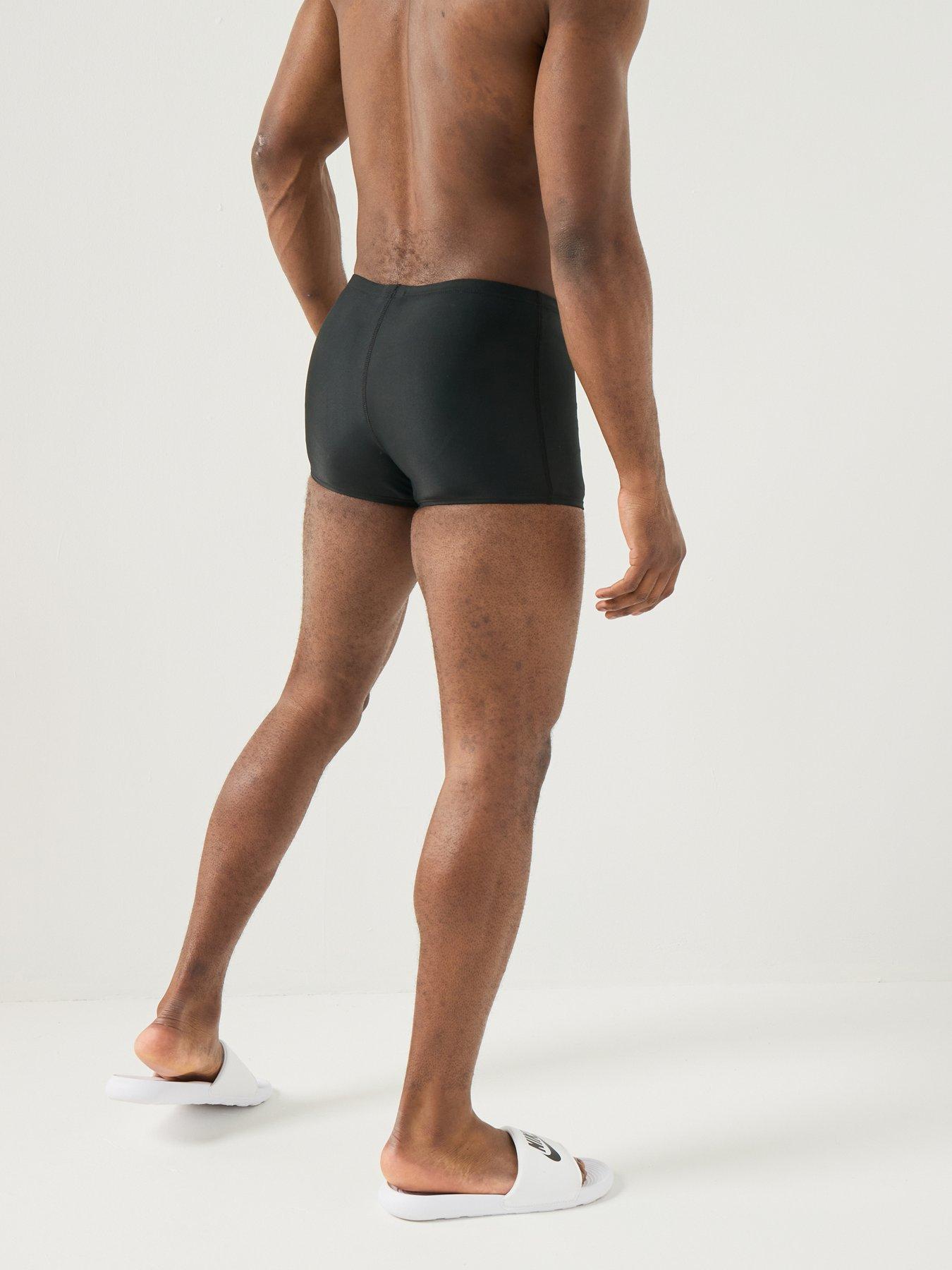 Nike Mens Square Leg Swim Short- Black | Very Ireland
