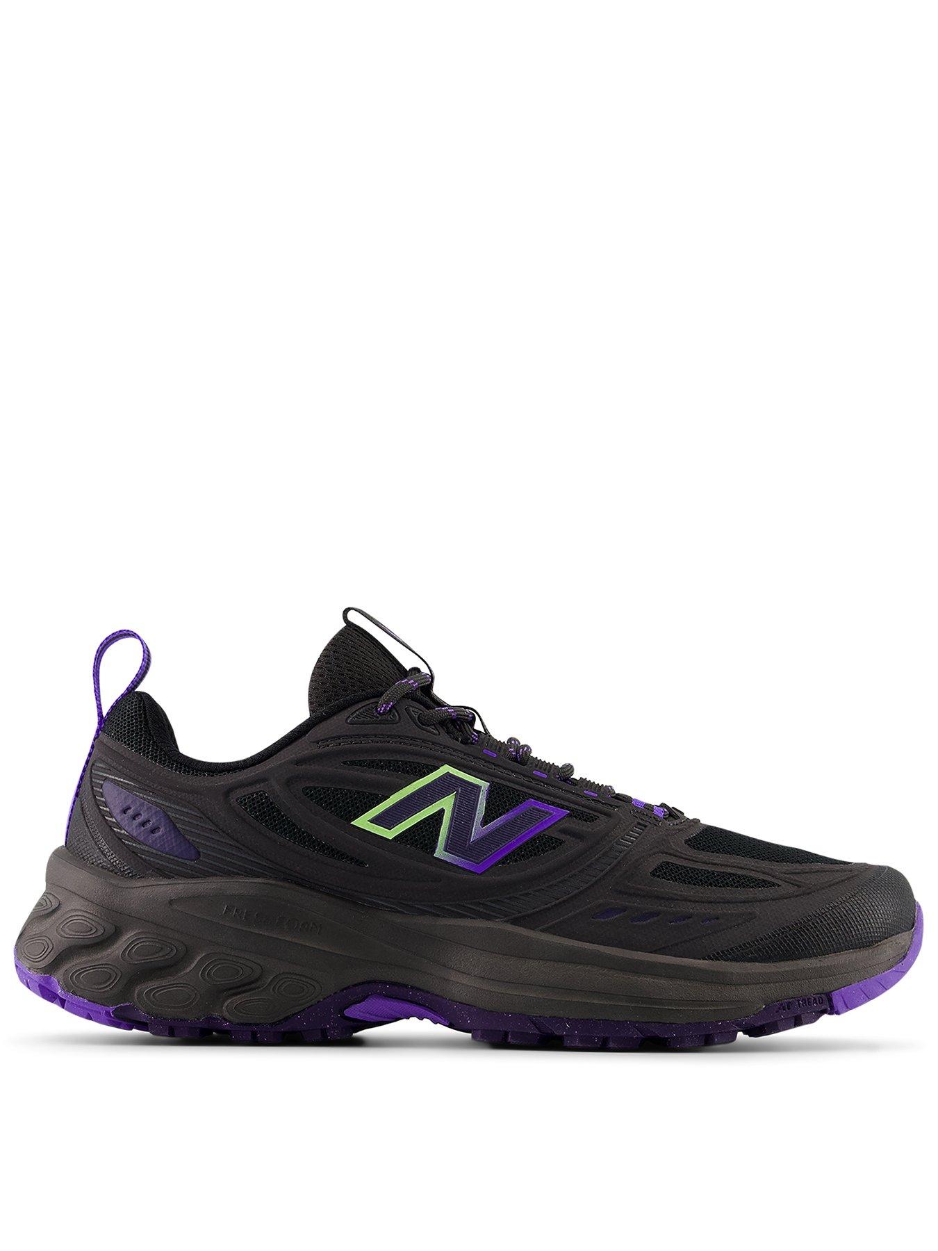 New Balance Womens 410 Trail Running Shoes - Black