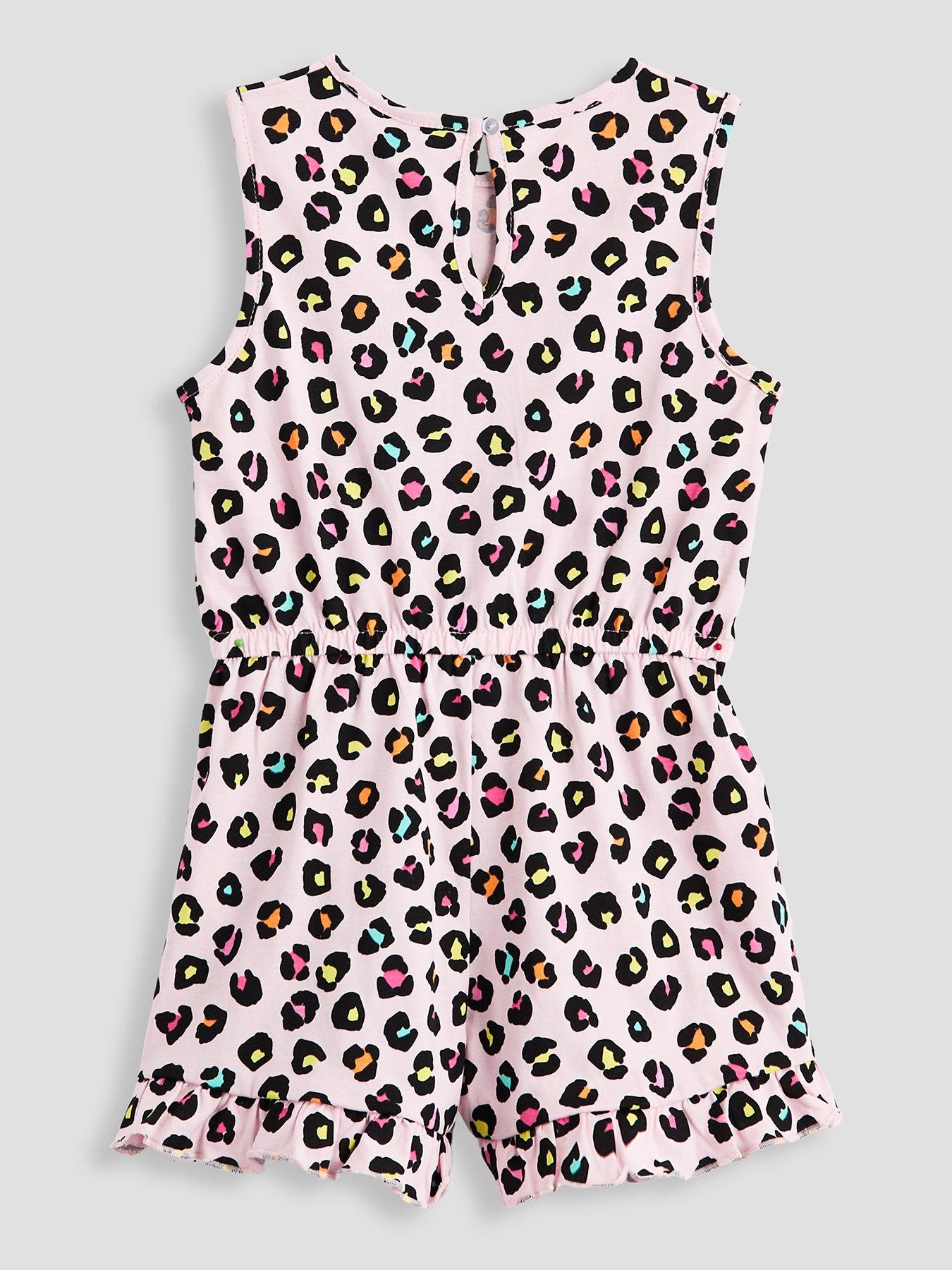 Image 3 of 5 of The Very Collection Girls 2 Pack Playsuits - Multi