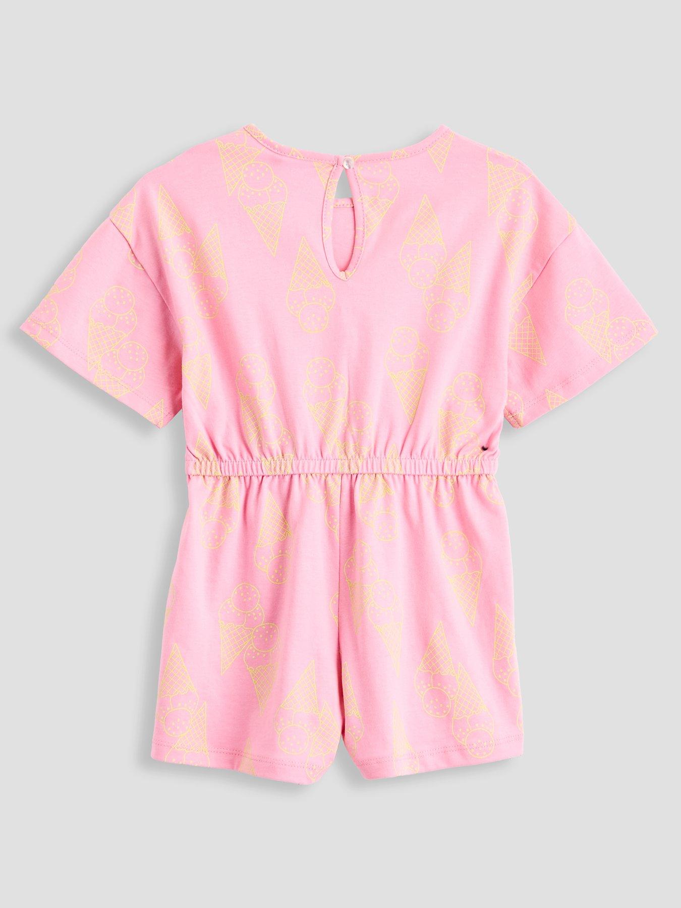Image 3 of 5 of The Very Collection Girls 2 Pack Playsuits - Multi