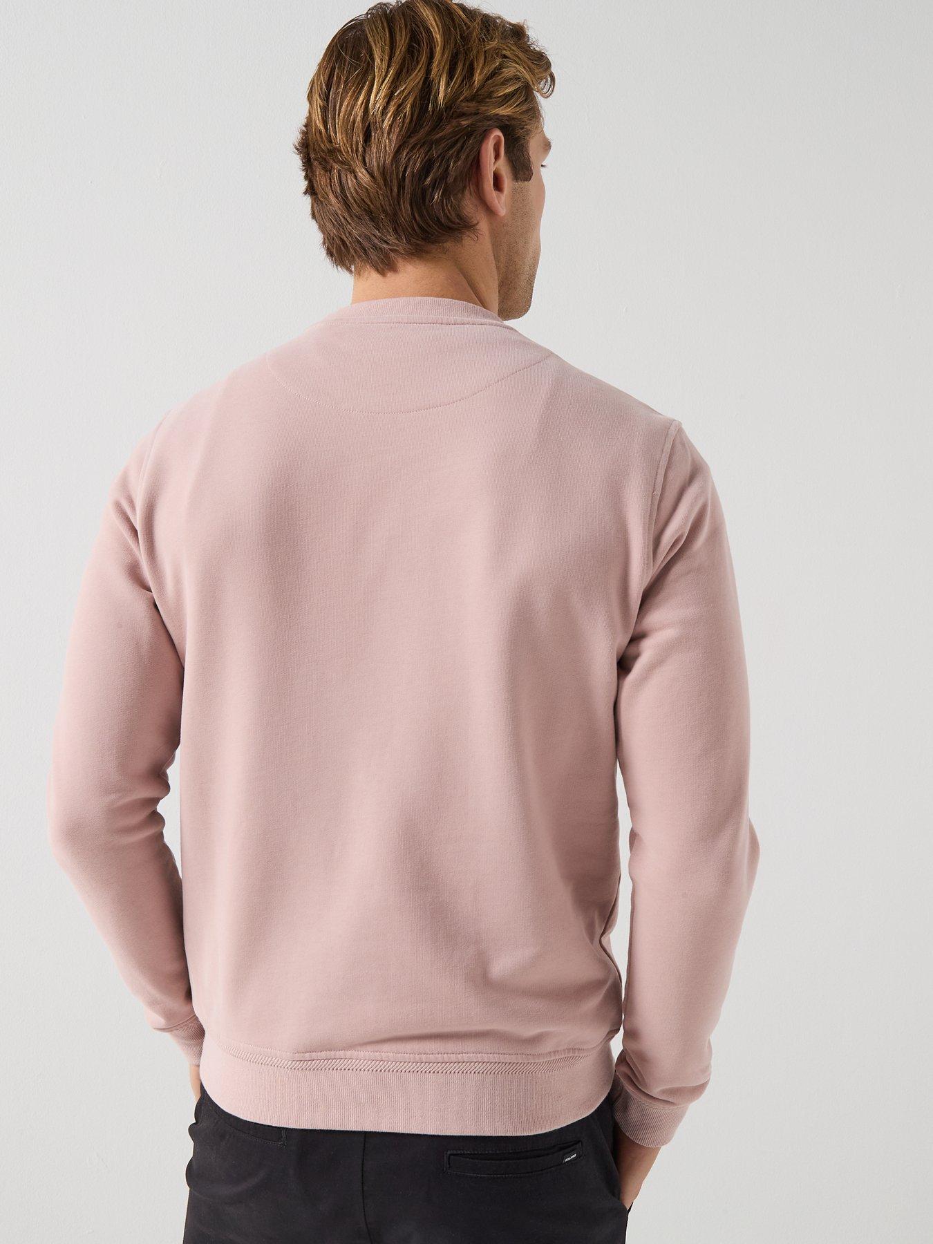 belstaff-left-chest-patch-logo-crew-sweatshirt-pinkstillFront