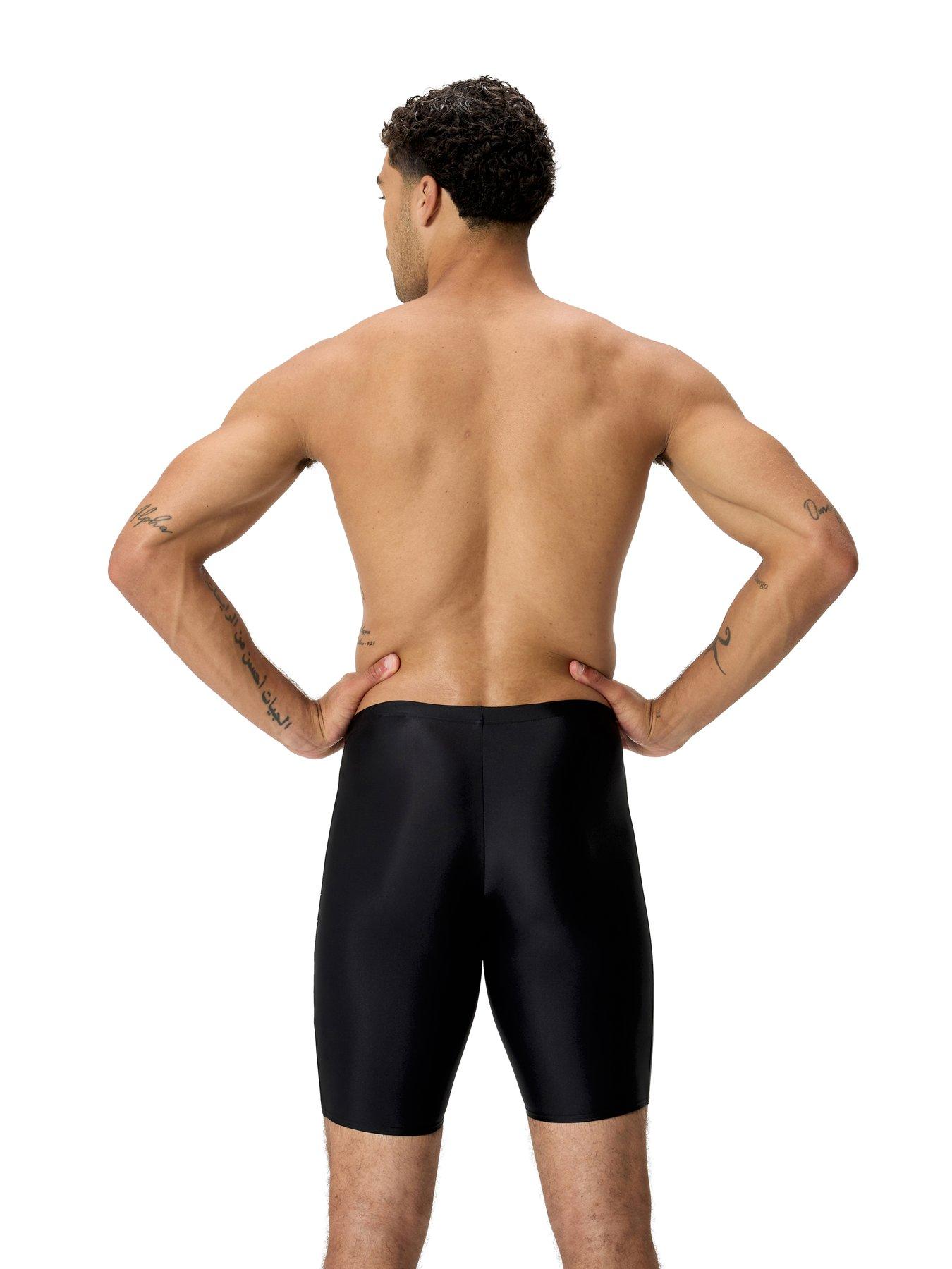 Image 2 of 4 of Speedo Mens Medley Logo Jammer - Dark Grey