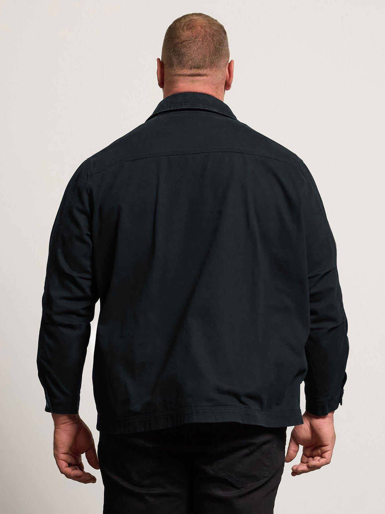 Image 2 of 6 of BadRhino Canvas Utility Shacket - Black