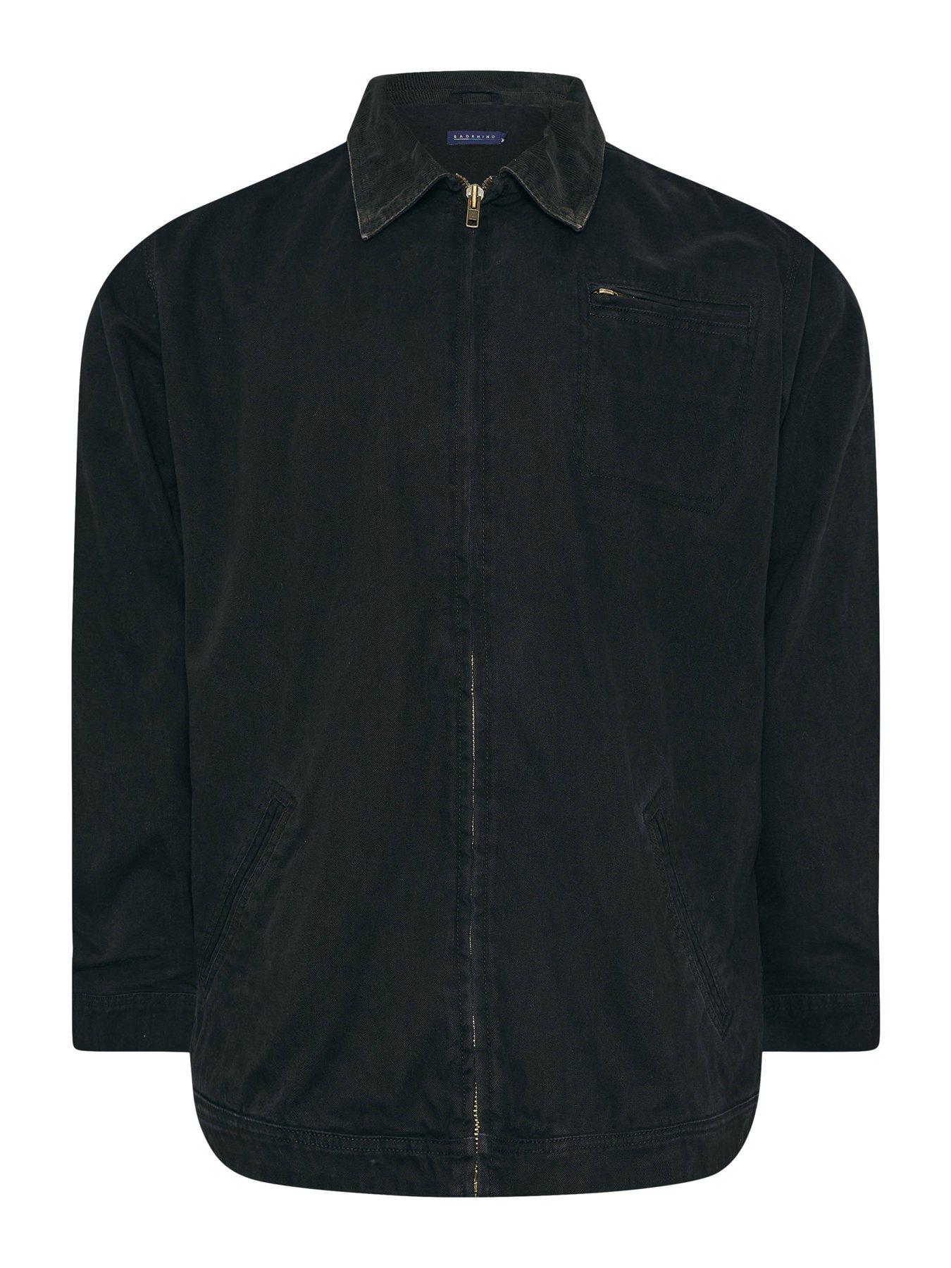 Image 5 of 6 of BadRhino Canvas Utility Shacket - Black