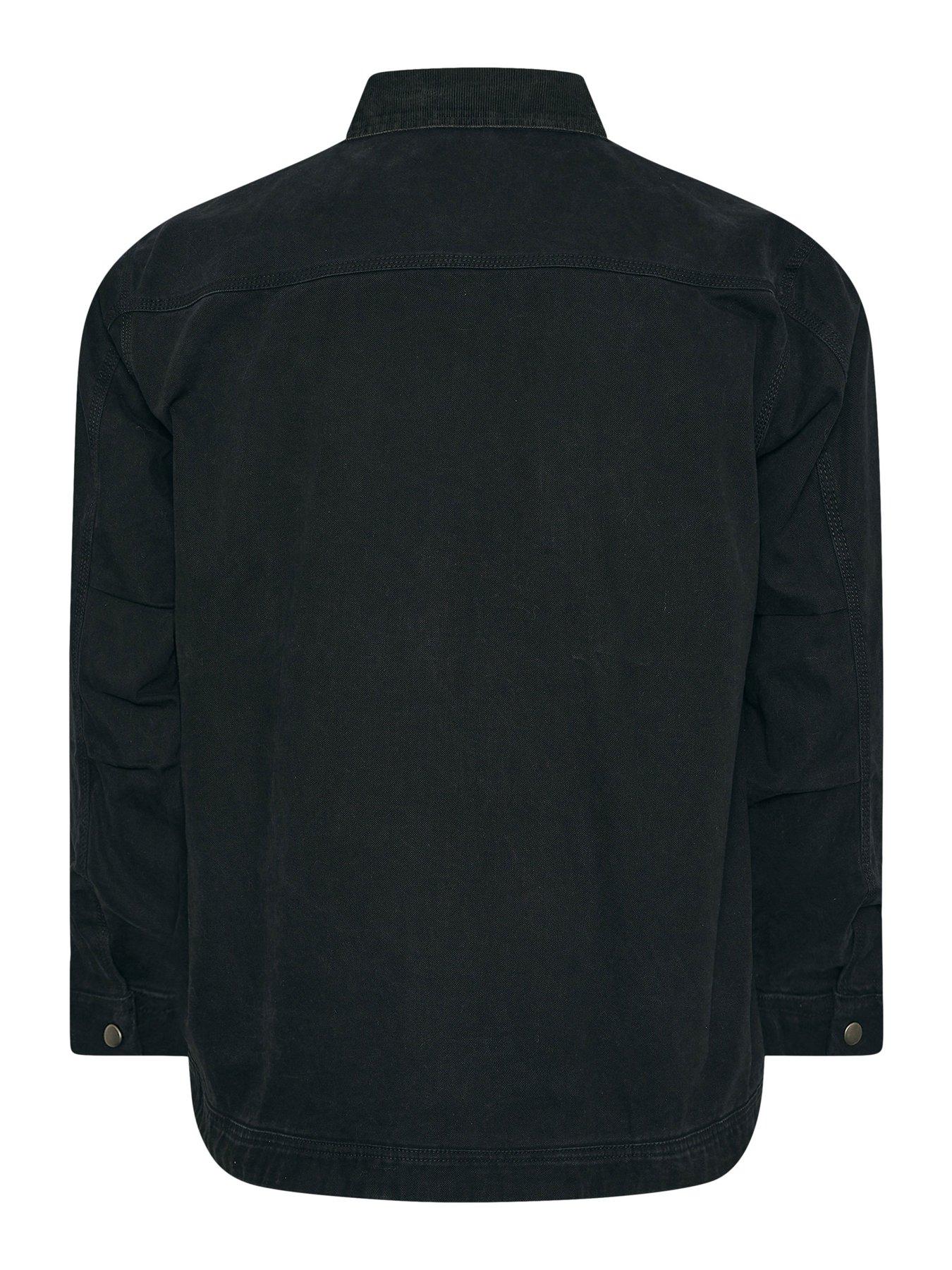 Image 6 of 6 of BadRhino Canvas Utility Shacket - Black