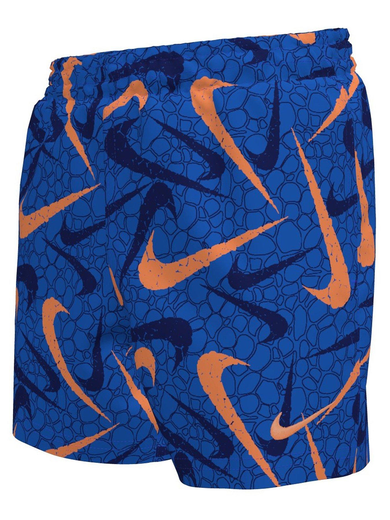 Nike Boys 4inch Volley Swim Shorts - Blue