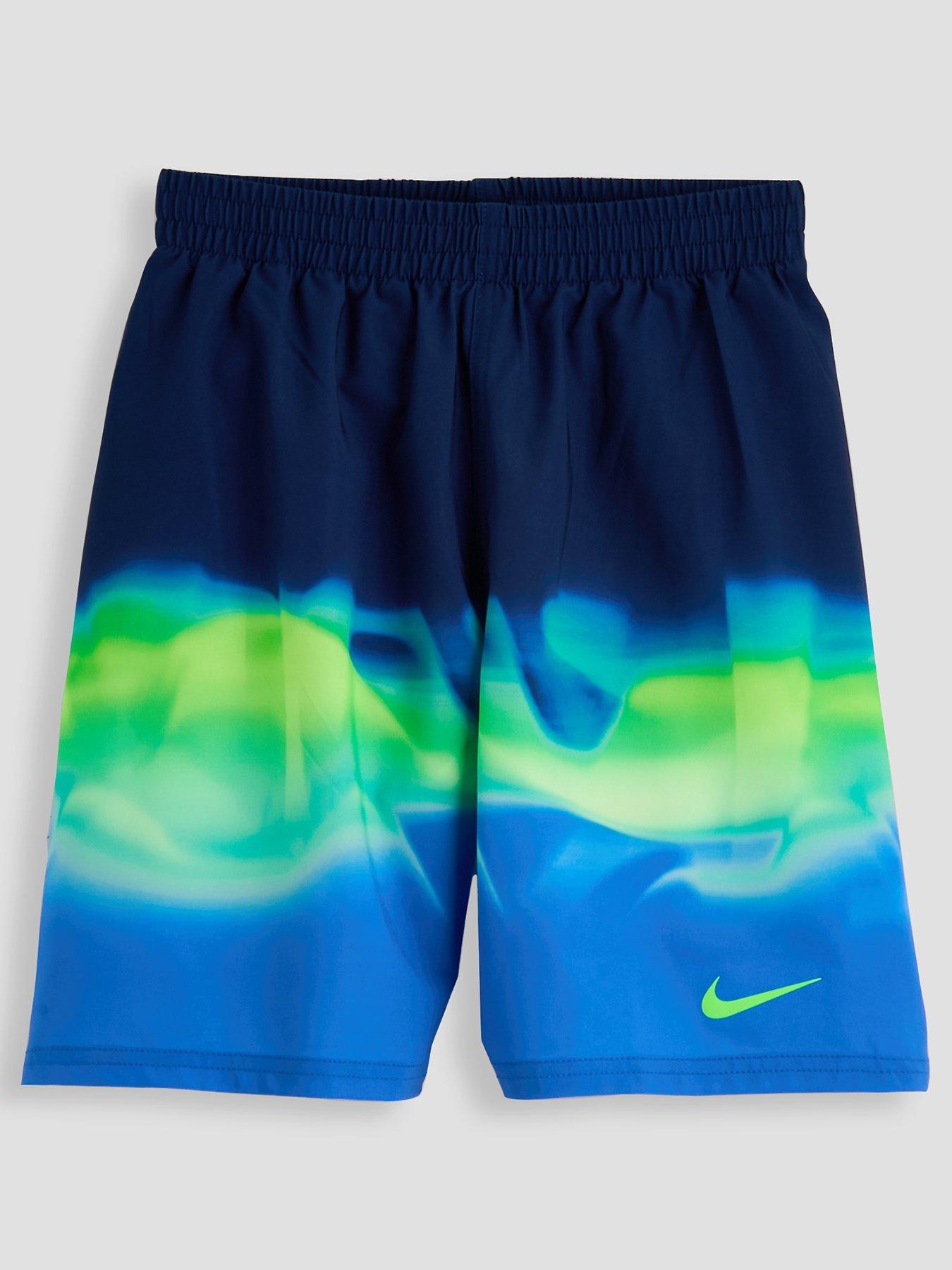 Nike Boys 4Inch Volley Swim Shorts - Blue
