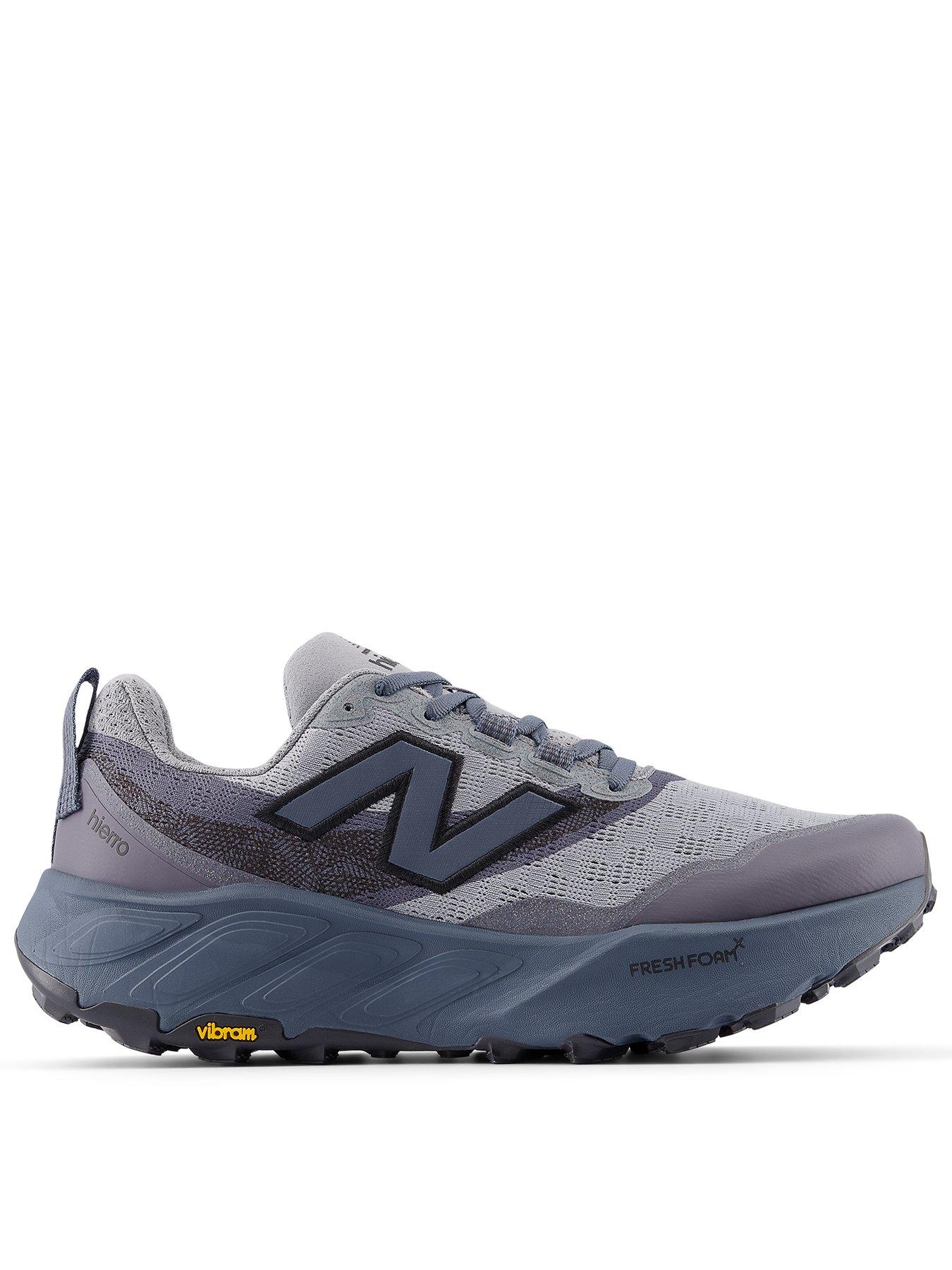 New Balance Mens Trail Running Hierro Trainers - Grey