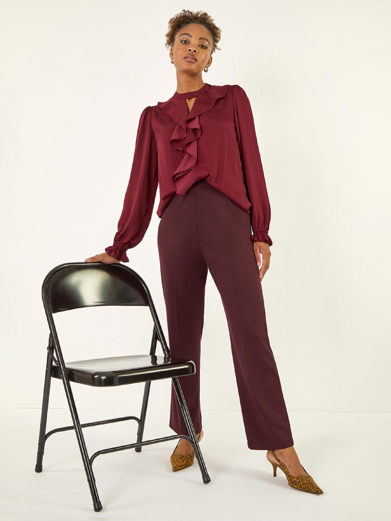 roman-straight-leg-ponte-trouser-wineoutfit