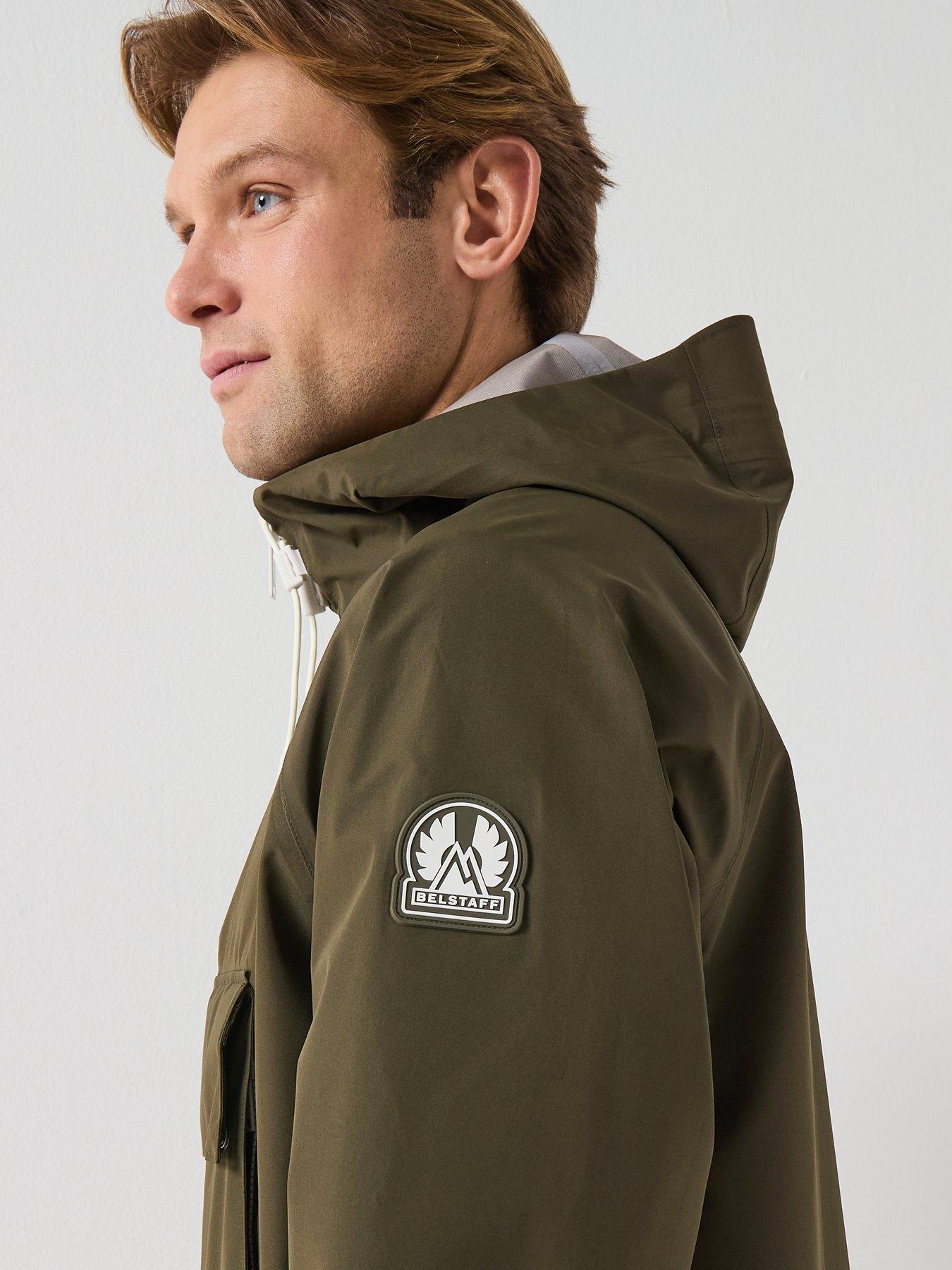 belstaff-expedition-eiger-smock-lightweight-pullover-jacket-dark-khakioutfit