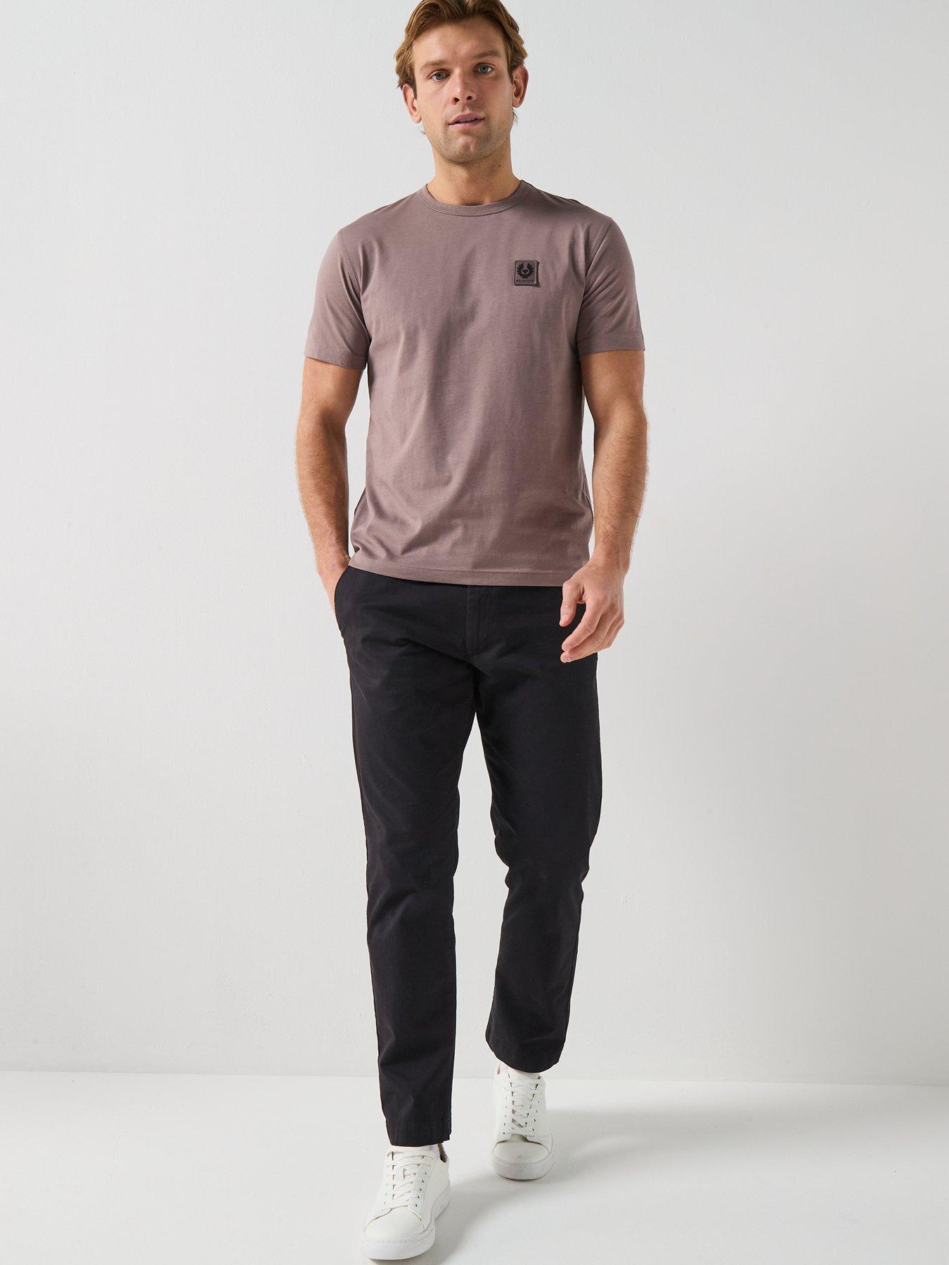 Image 3 of 4 of Belstaff Patch Logo T-Shirt - Brown