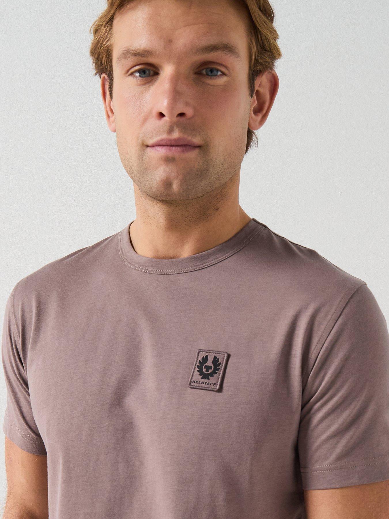 Image 4 of 4 of Belstaff Patch Logo T-Shirt - Brown