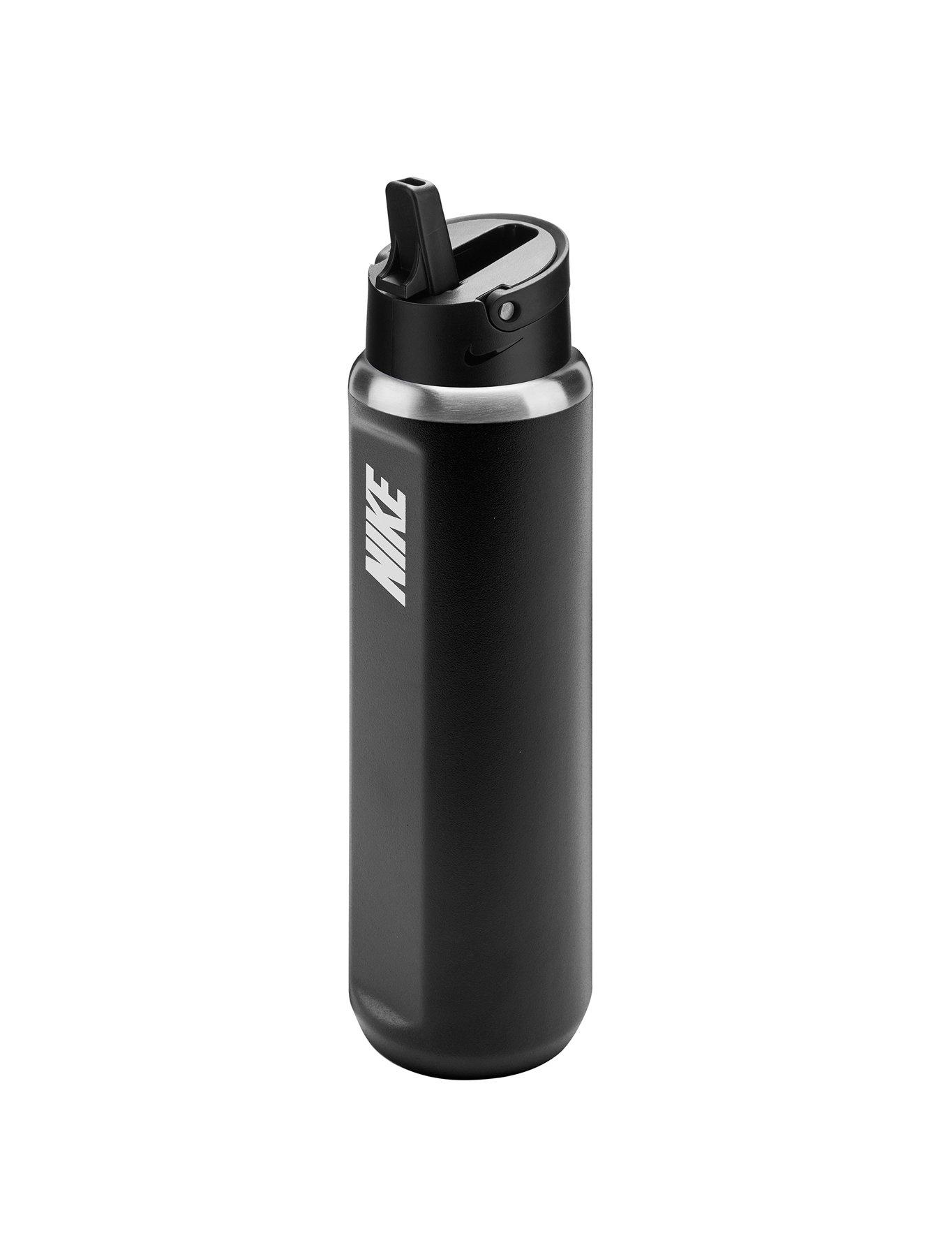 Image 2 of 3 of Nike Unisex Training Recharge Straw Metal Bottle 24 Oz - Black