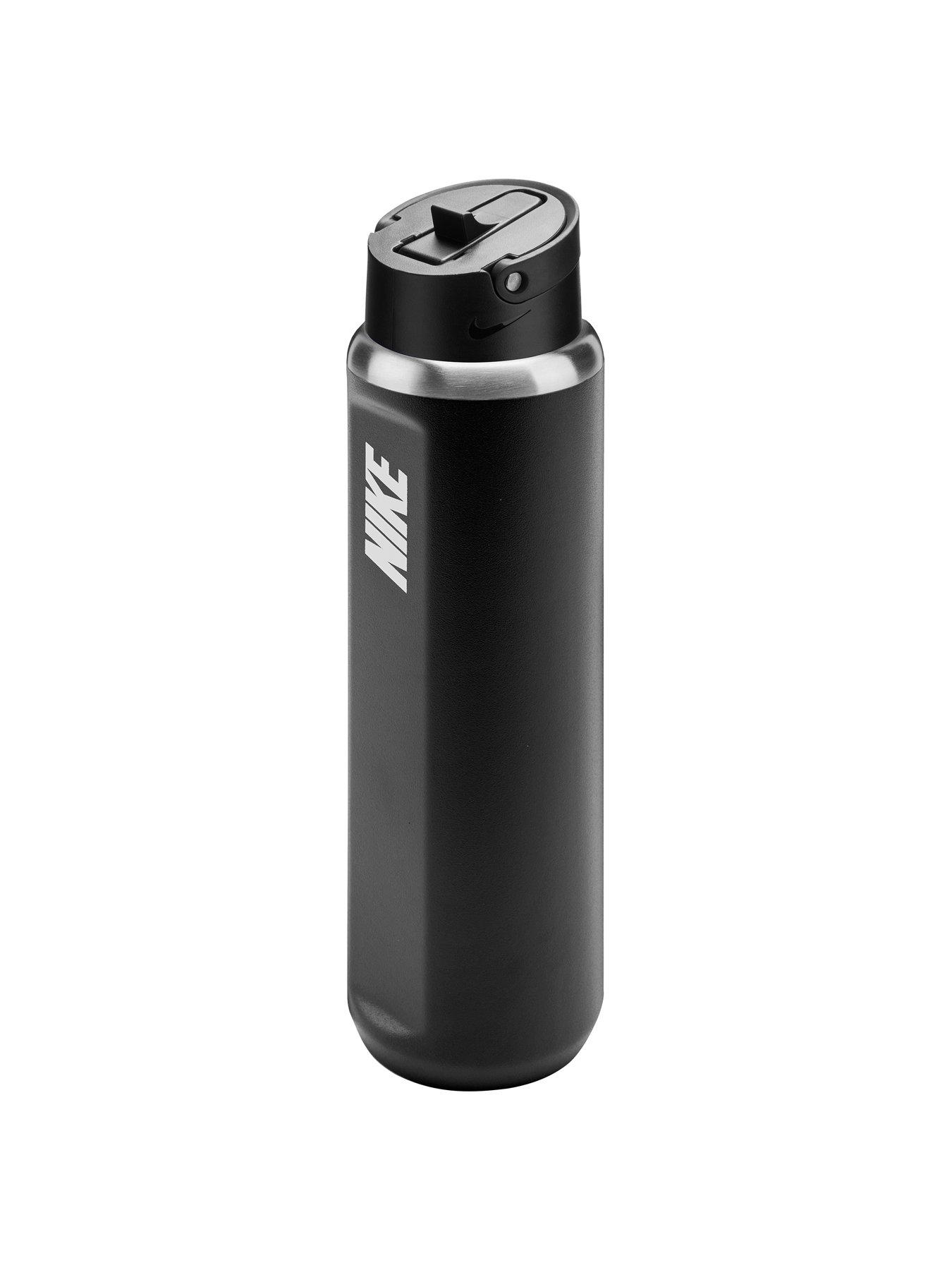 Image 3 of 3 of Nike Unisex Training Recharge Straw Metal Bottle 24 Oz - Black