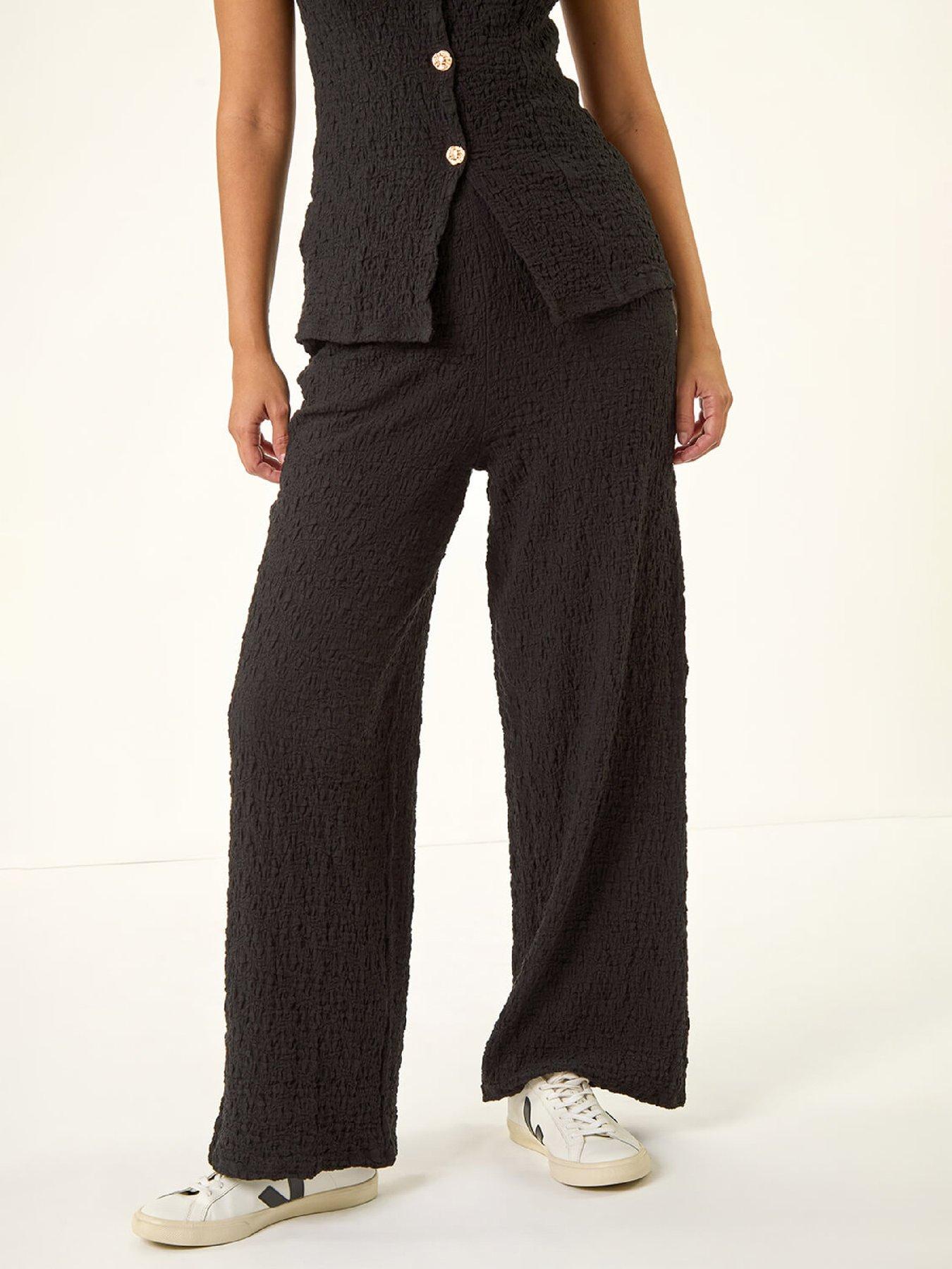 roman-dusk-textured-wide-leg-stretch-trouser-black
