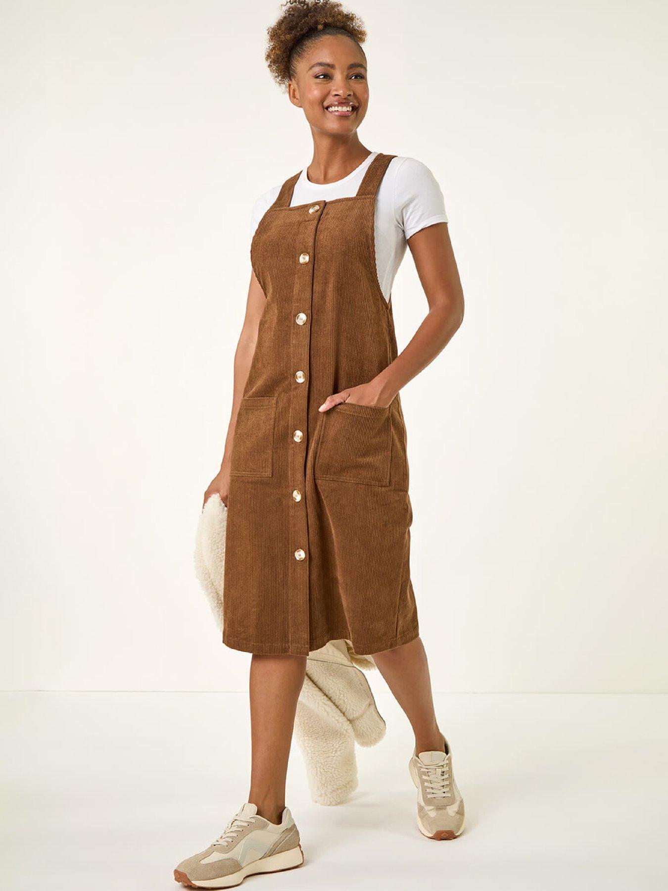 roman-corduroy-pinafore-midi-dress-chocolate