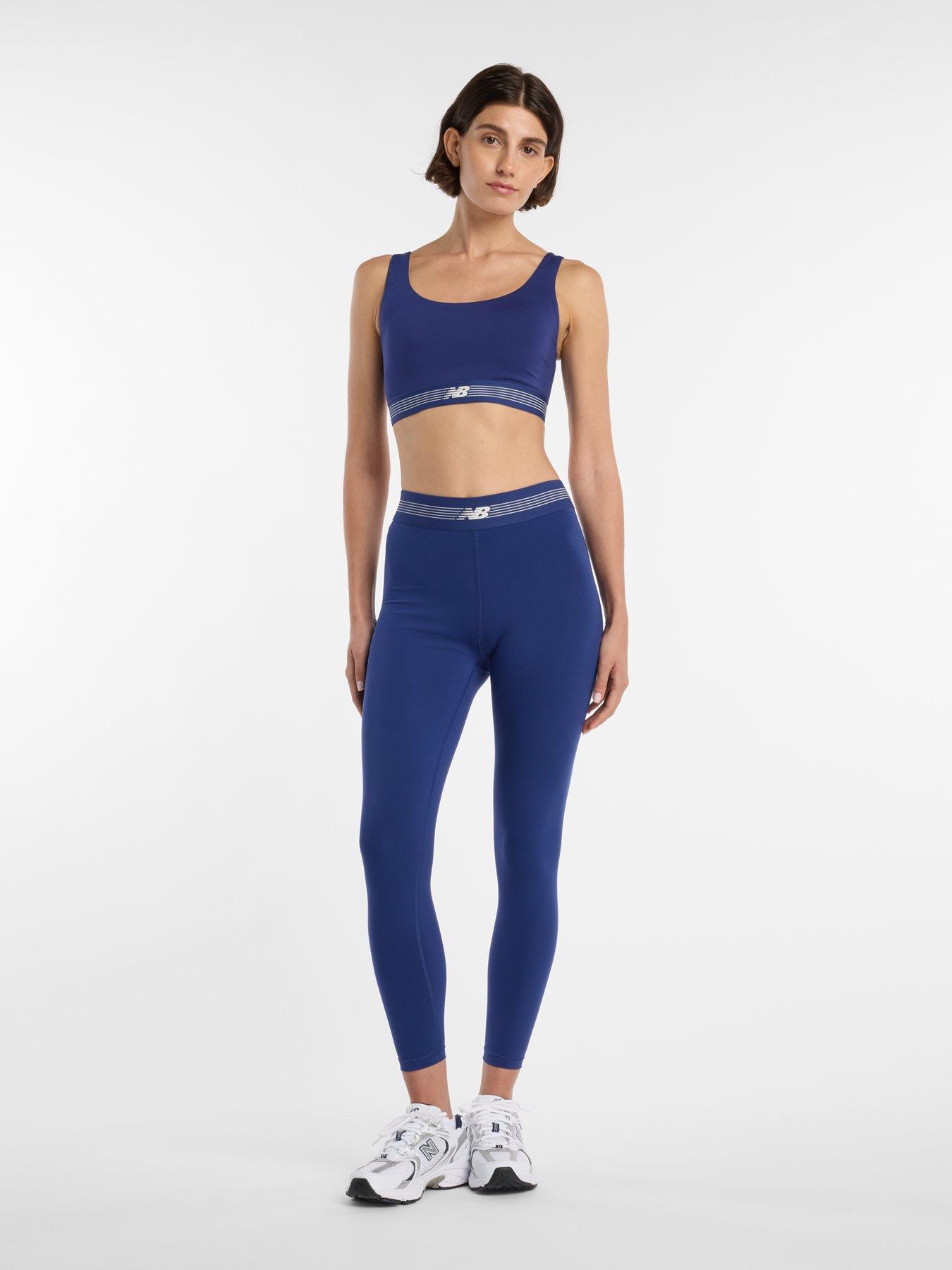 Image 3 of 7 of New Balance Womens Training AC 25 Inch Legging - Navy