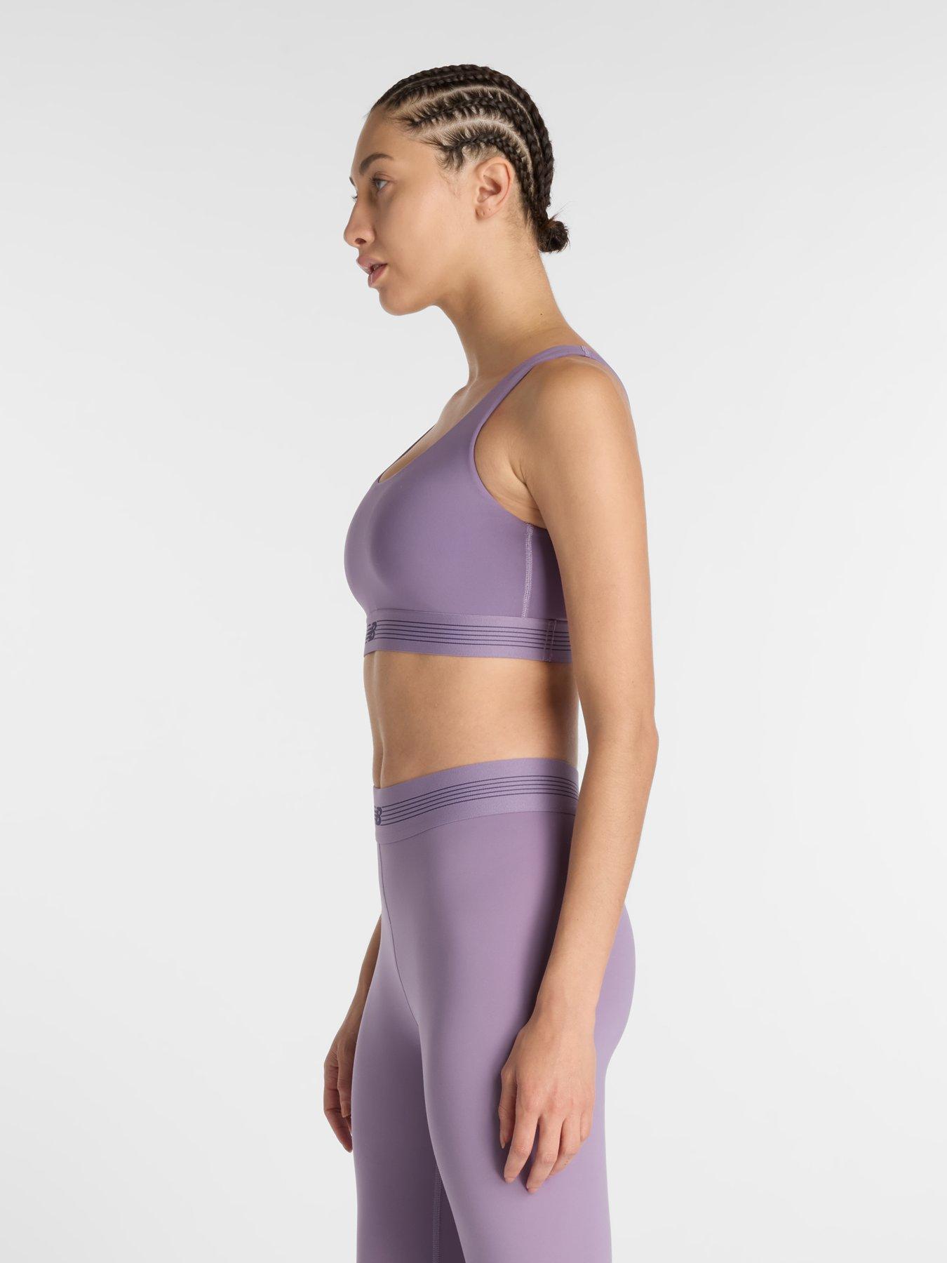 Image 7 of 7 of New Balance Womens Training AC Bra - Purple