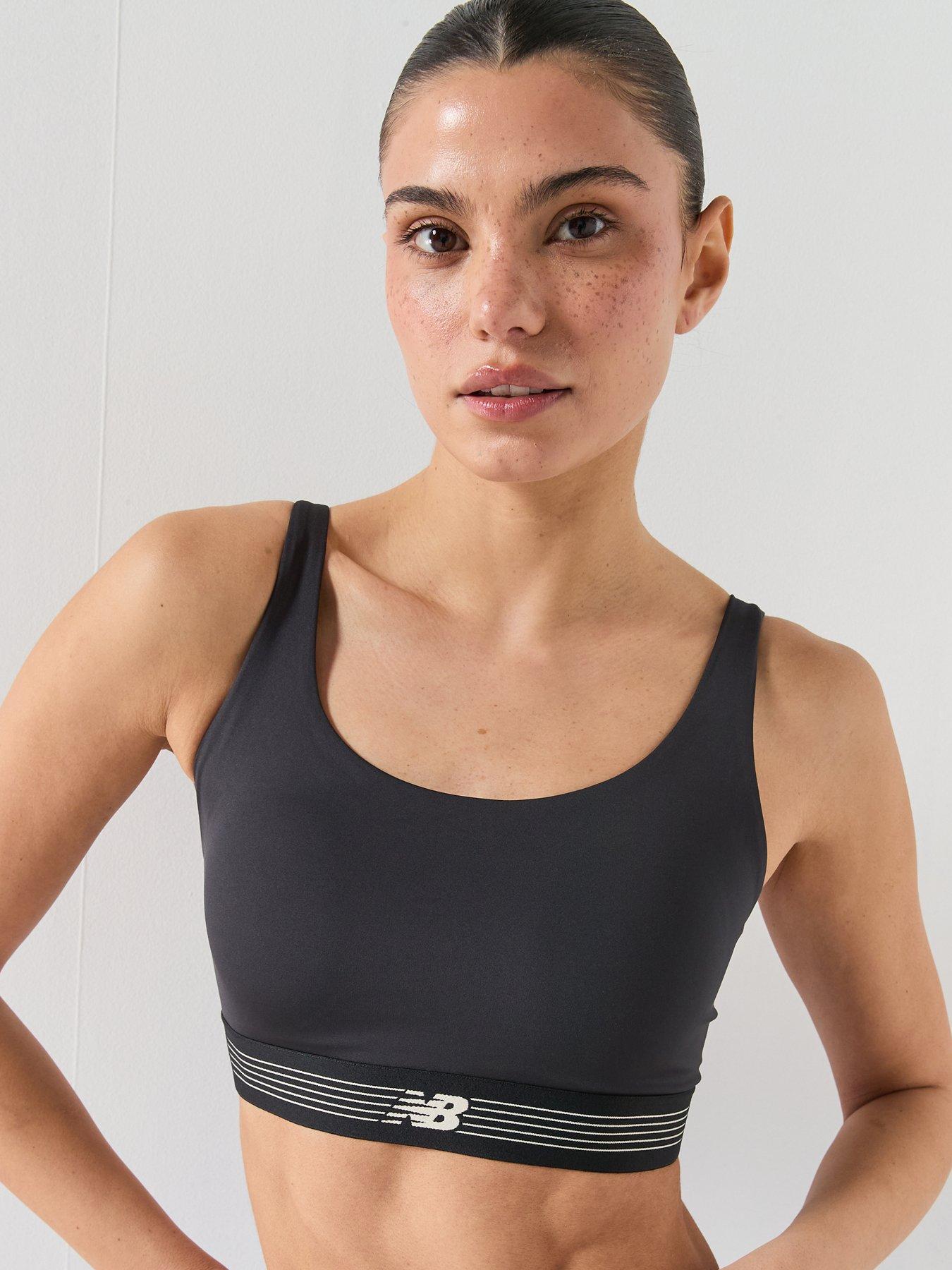 Image 5 of 5 of New Balance Womens Training Ac Bra - Black