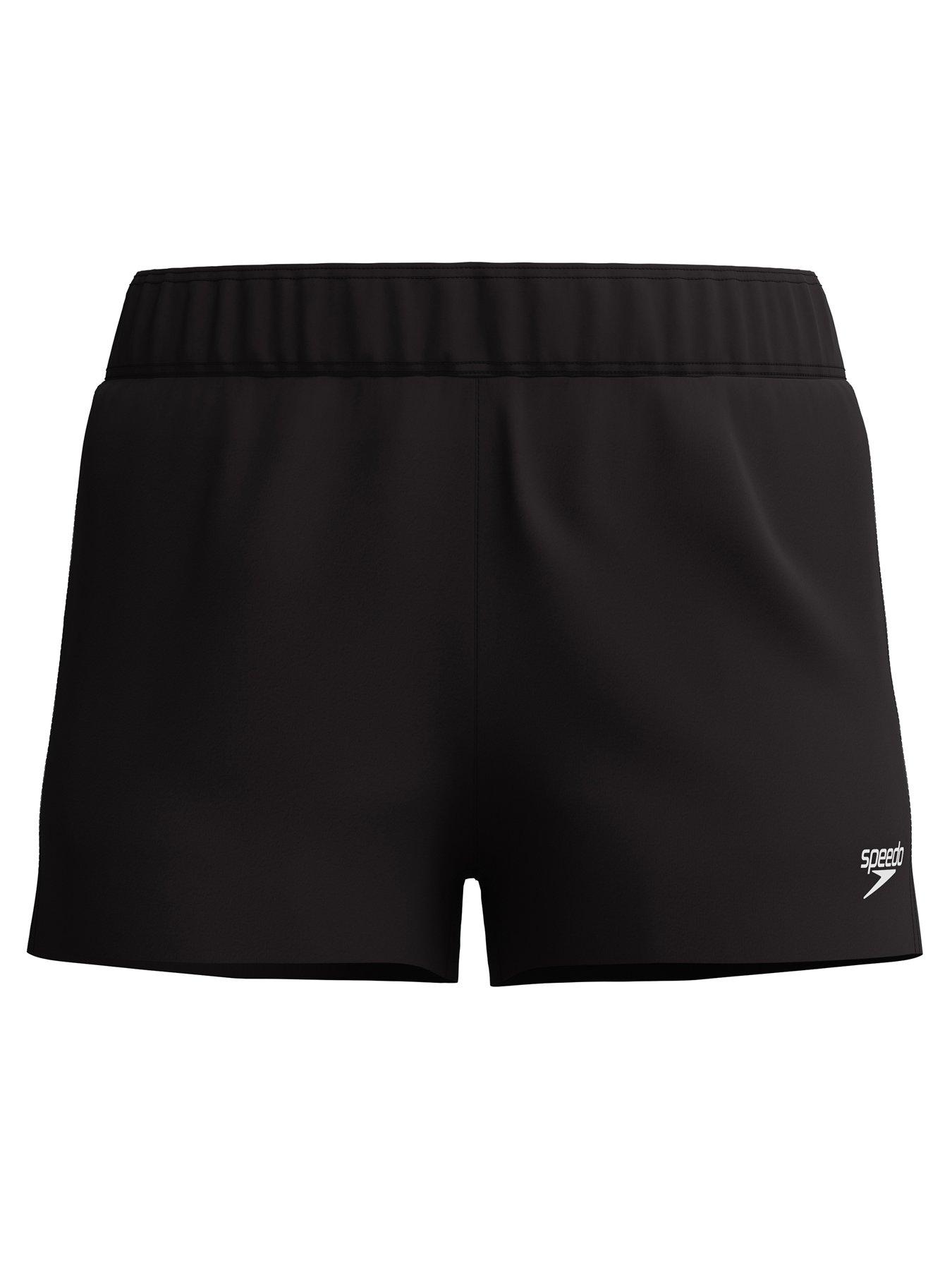 speedo-womens-essentials-swim-short-black