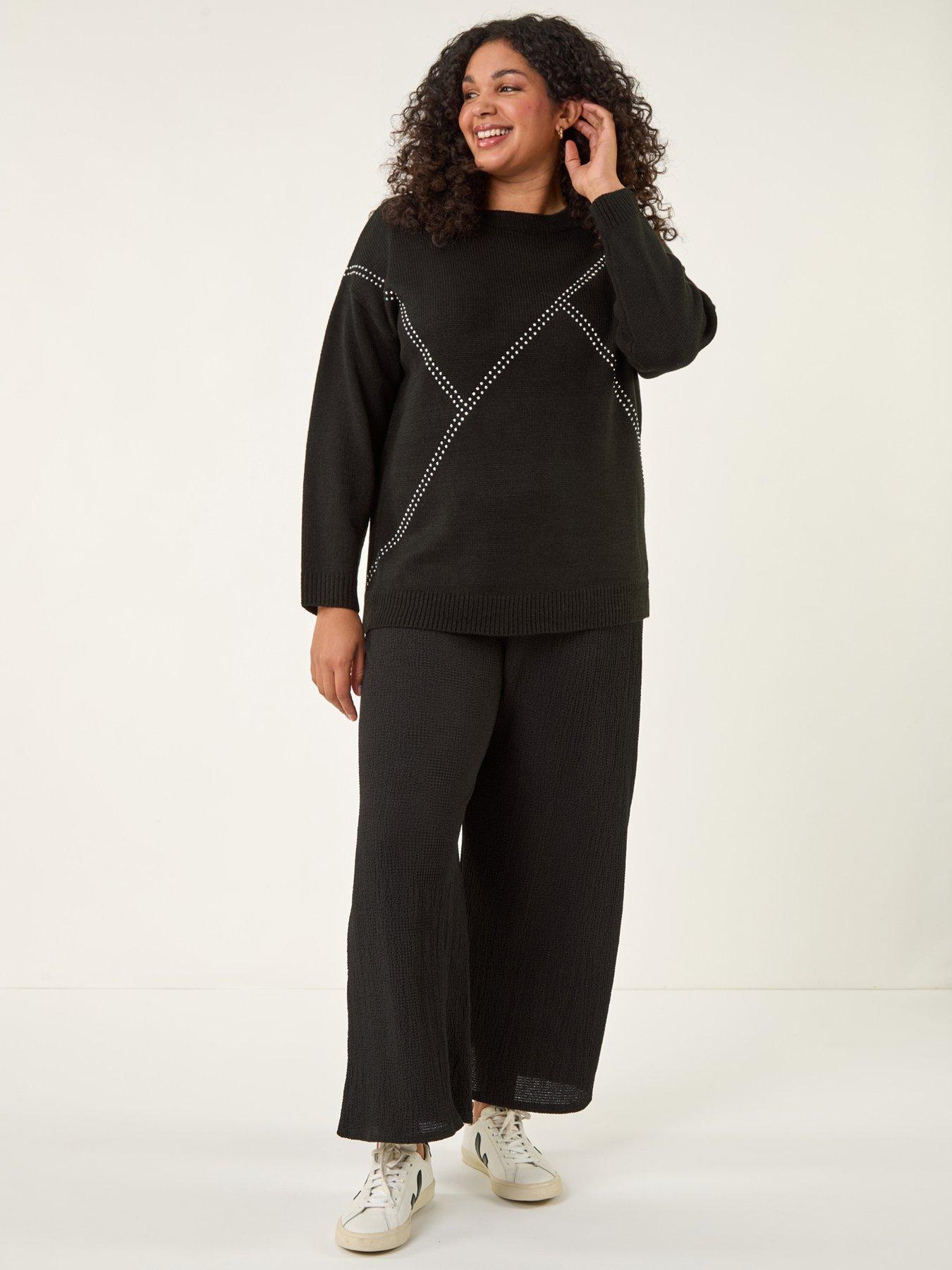 roman-curve-textured-stretch-trousers-blackback