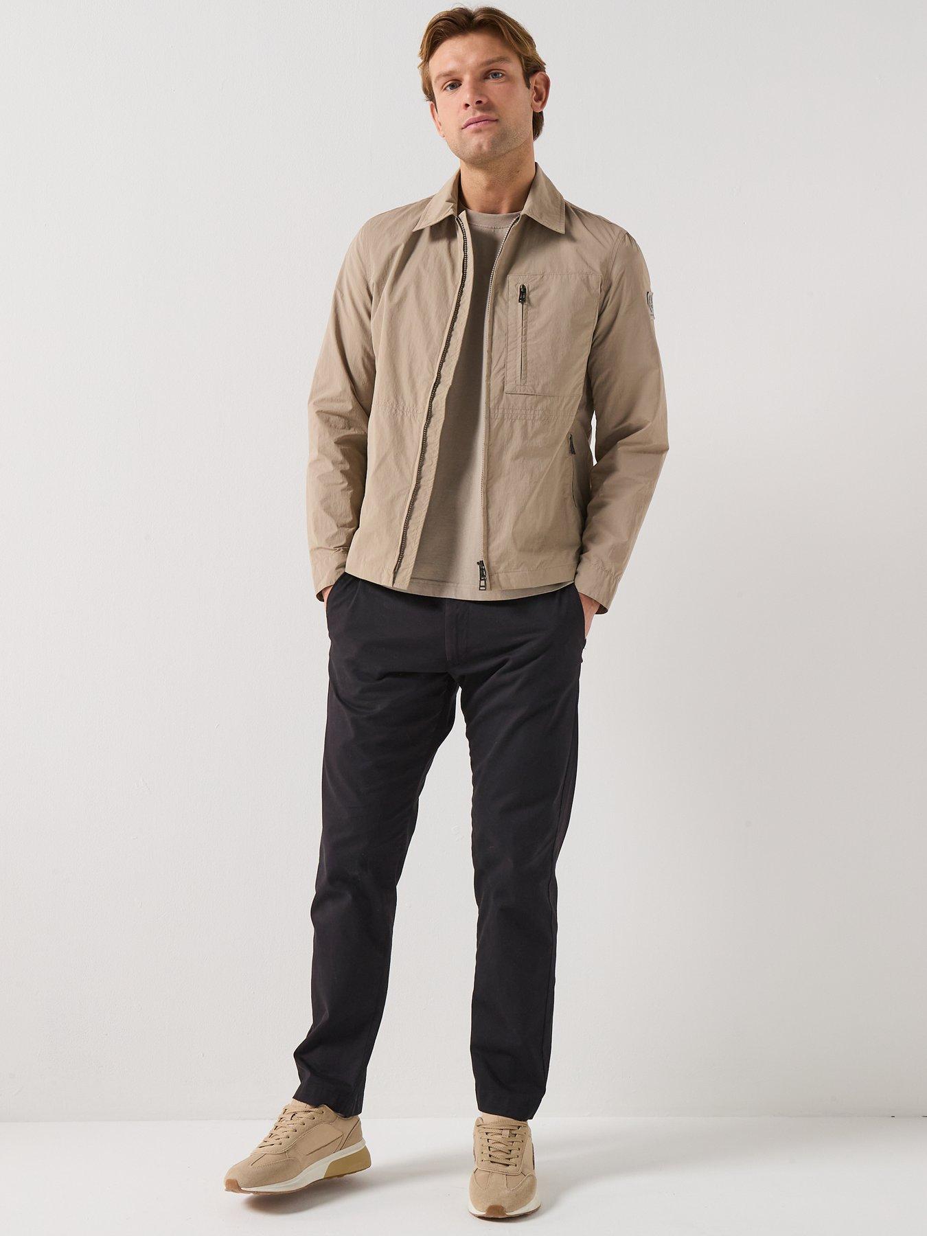 belstaff-grid-nylon-overshirt-dark-beigeback