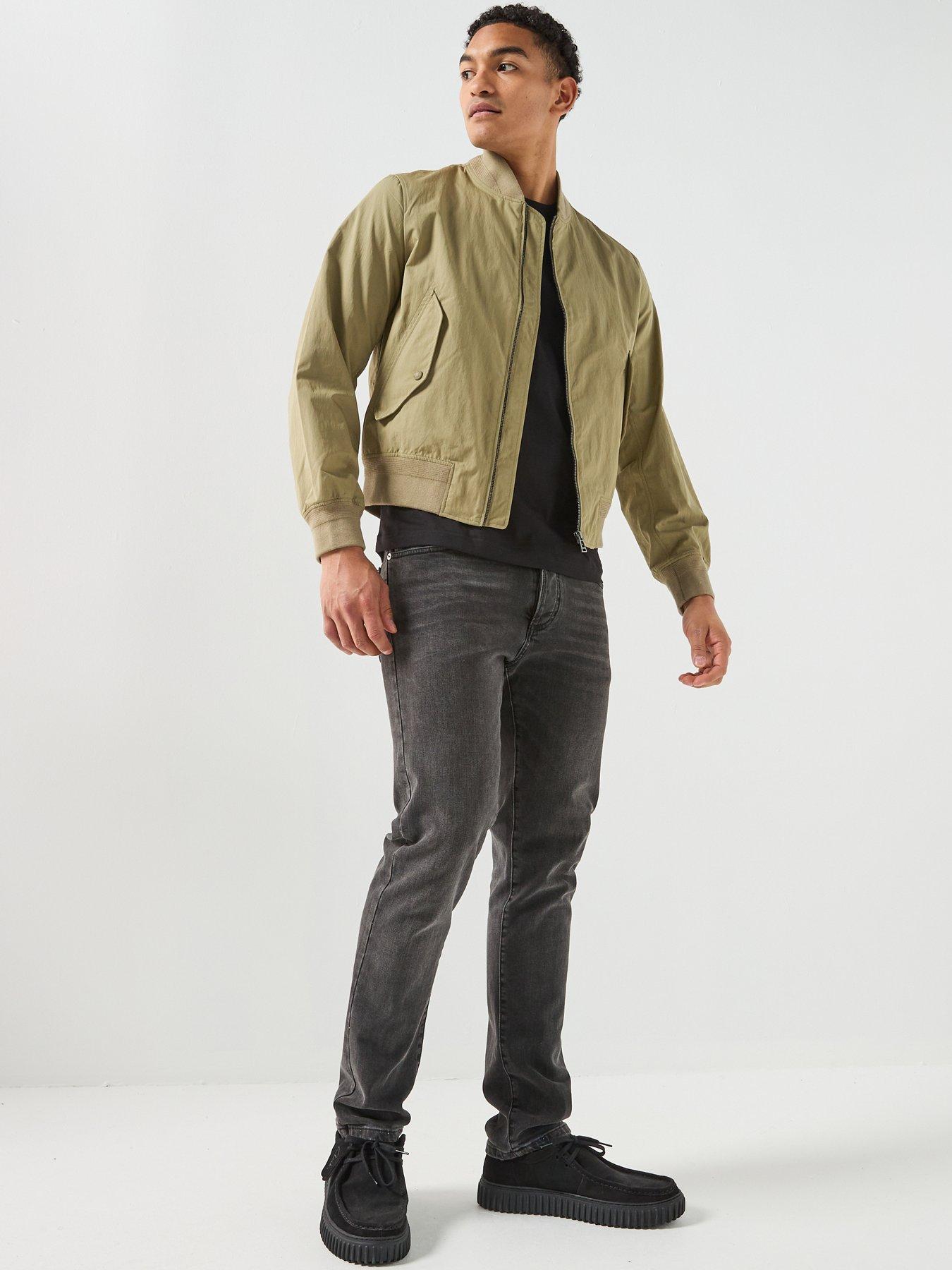 Image 3 of 6 of Belstaff Belstaff Carrier Nylon Bomber Jacket - Light Khaki