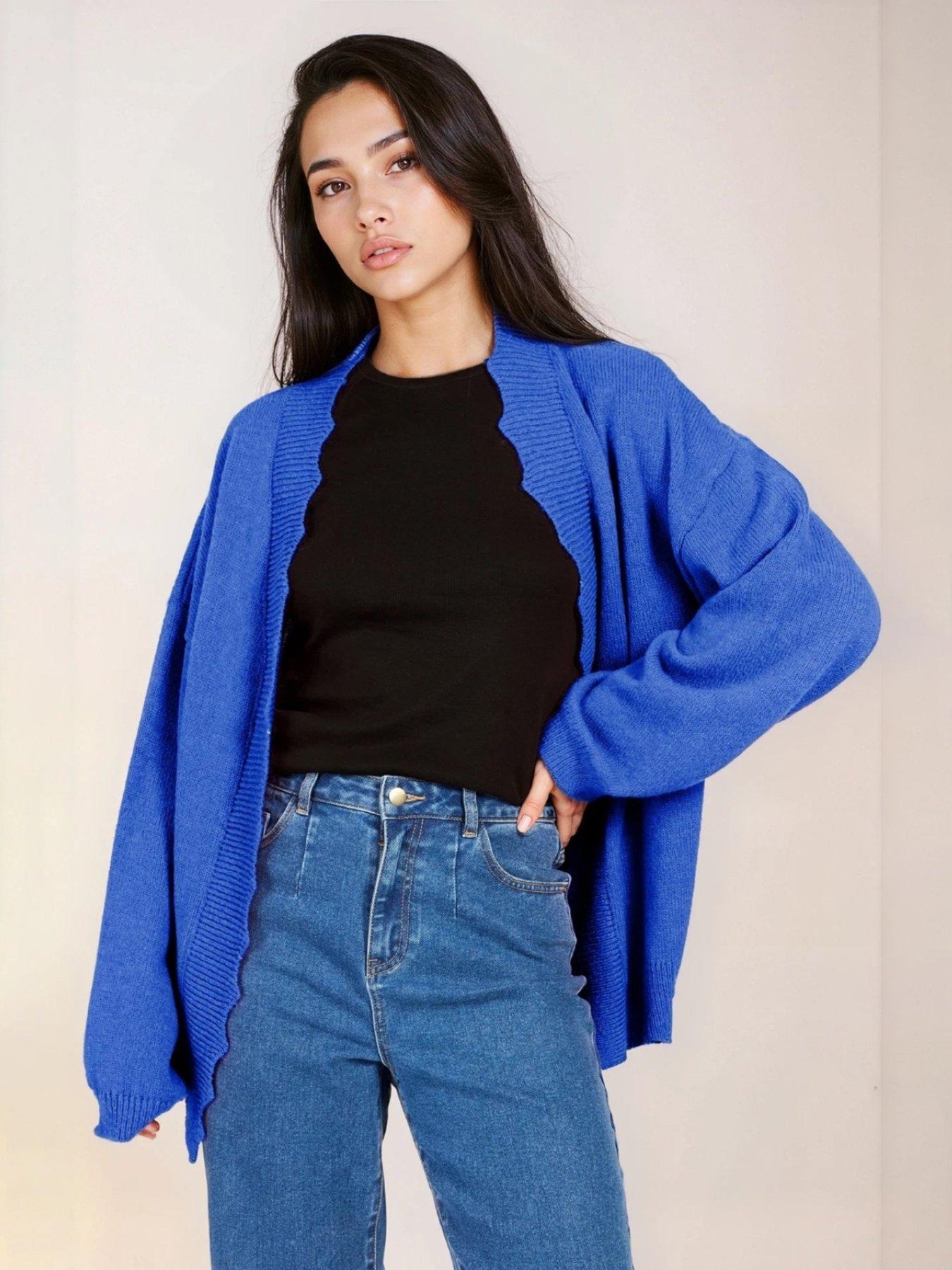 little-mistress-knit-scallop-cardigan-bluefront