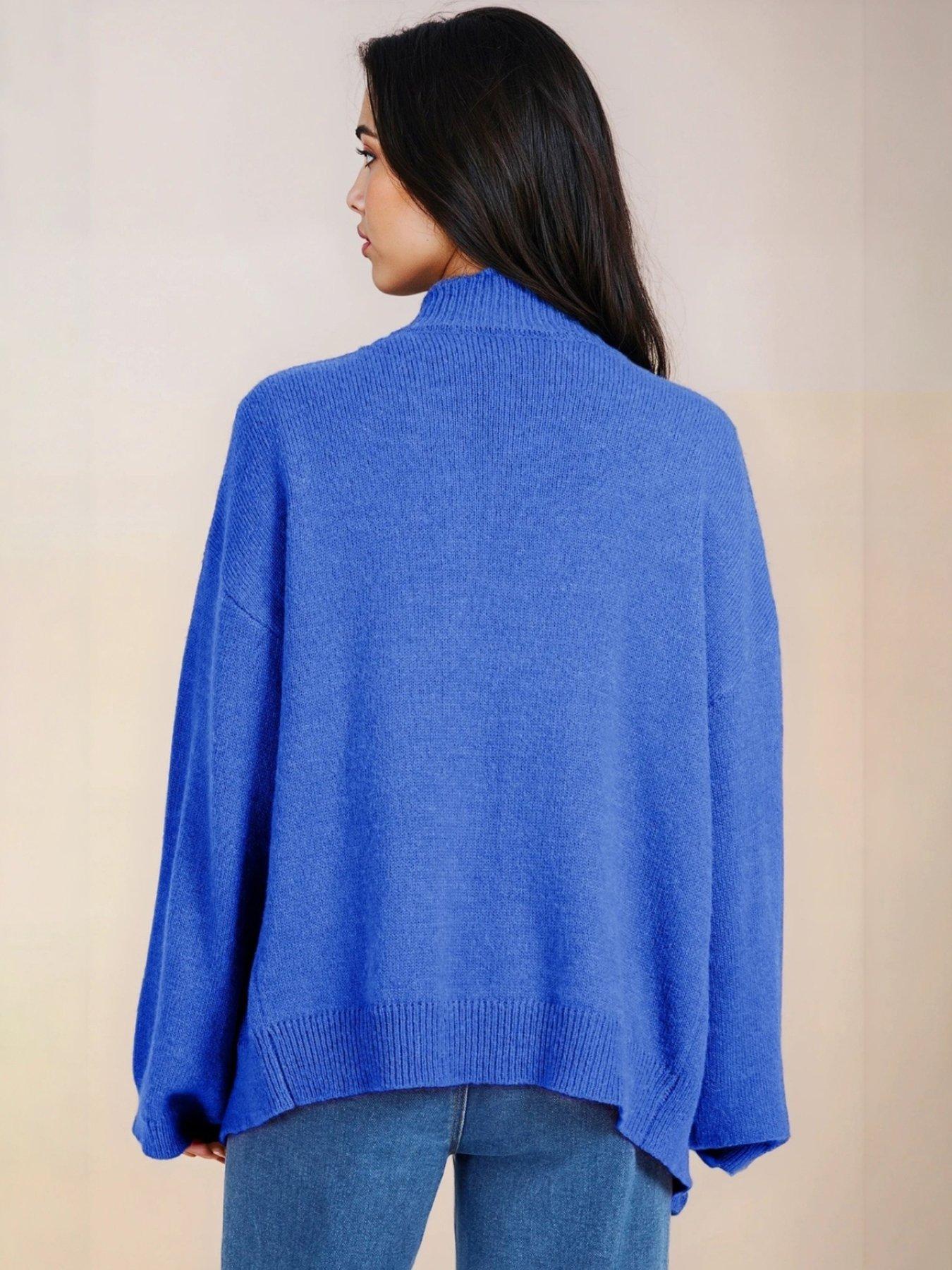 little-mistress-knit-scallop-cardigan-bluestillFront