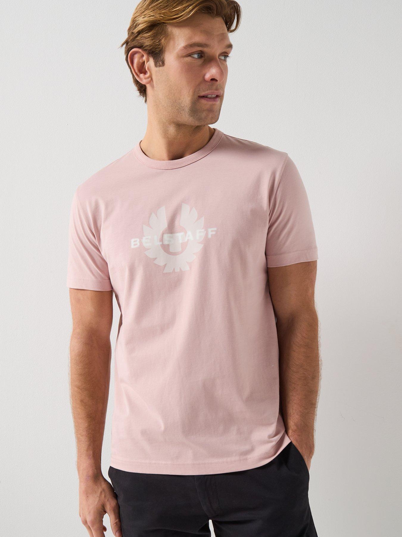 Image 5 of 5 of Belstaff Surface Large Logo T-Shirt - Pink