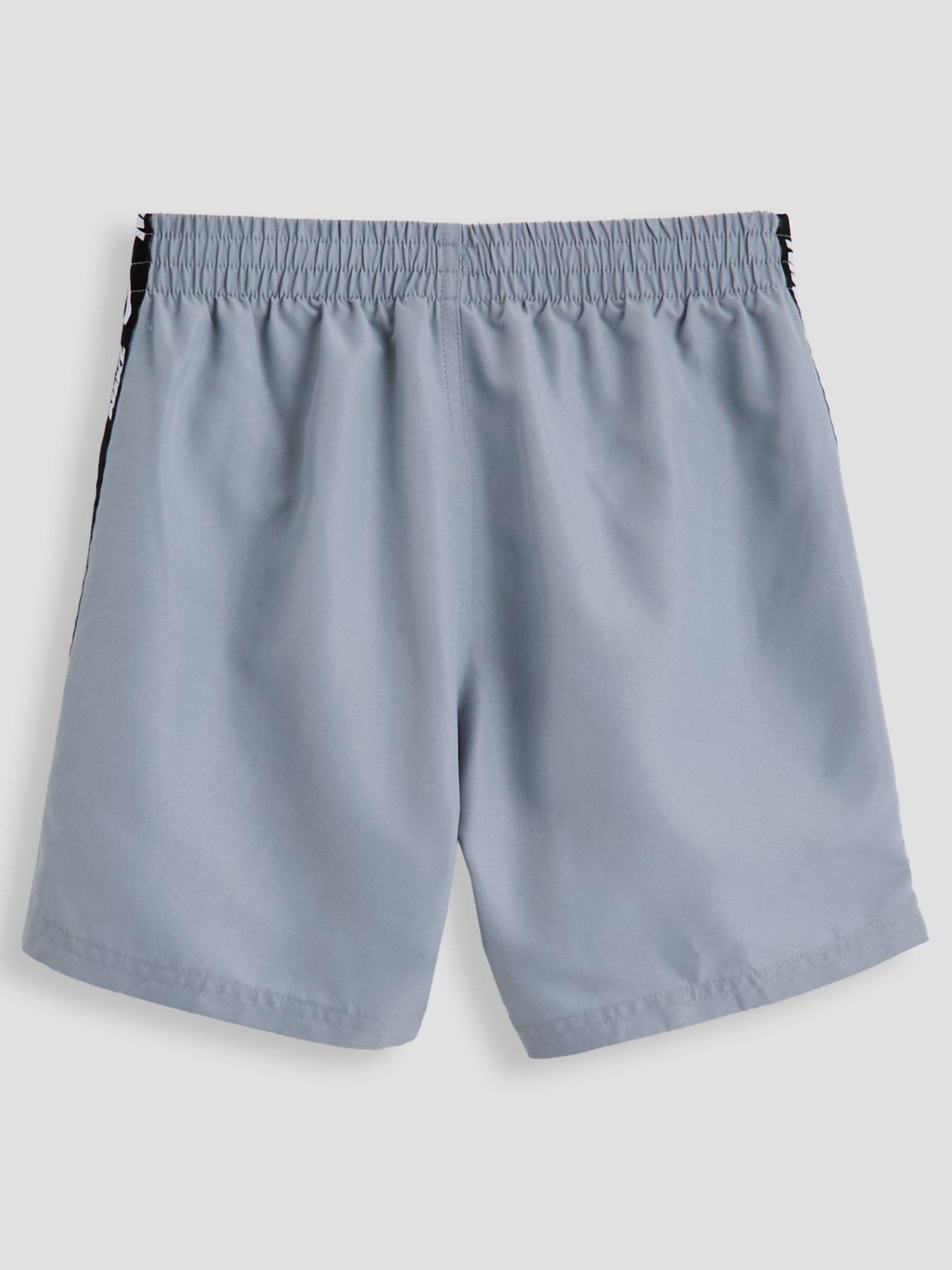 Image 2 of 4 of Nike Boys 4Inch Volley Swim Shorts - Grey