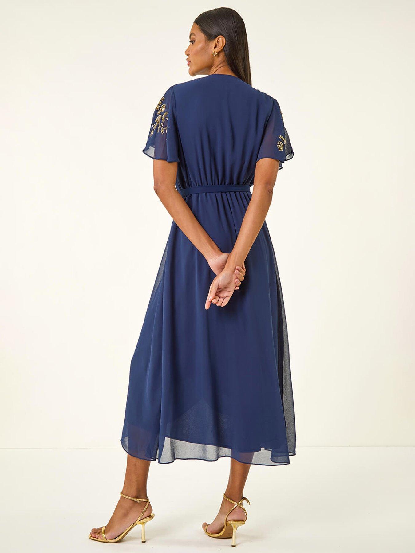 roman-premium-beaded-wrap-midi-dress-midnight-bluestillFront