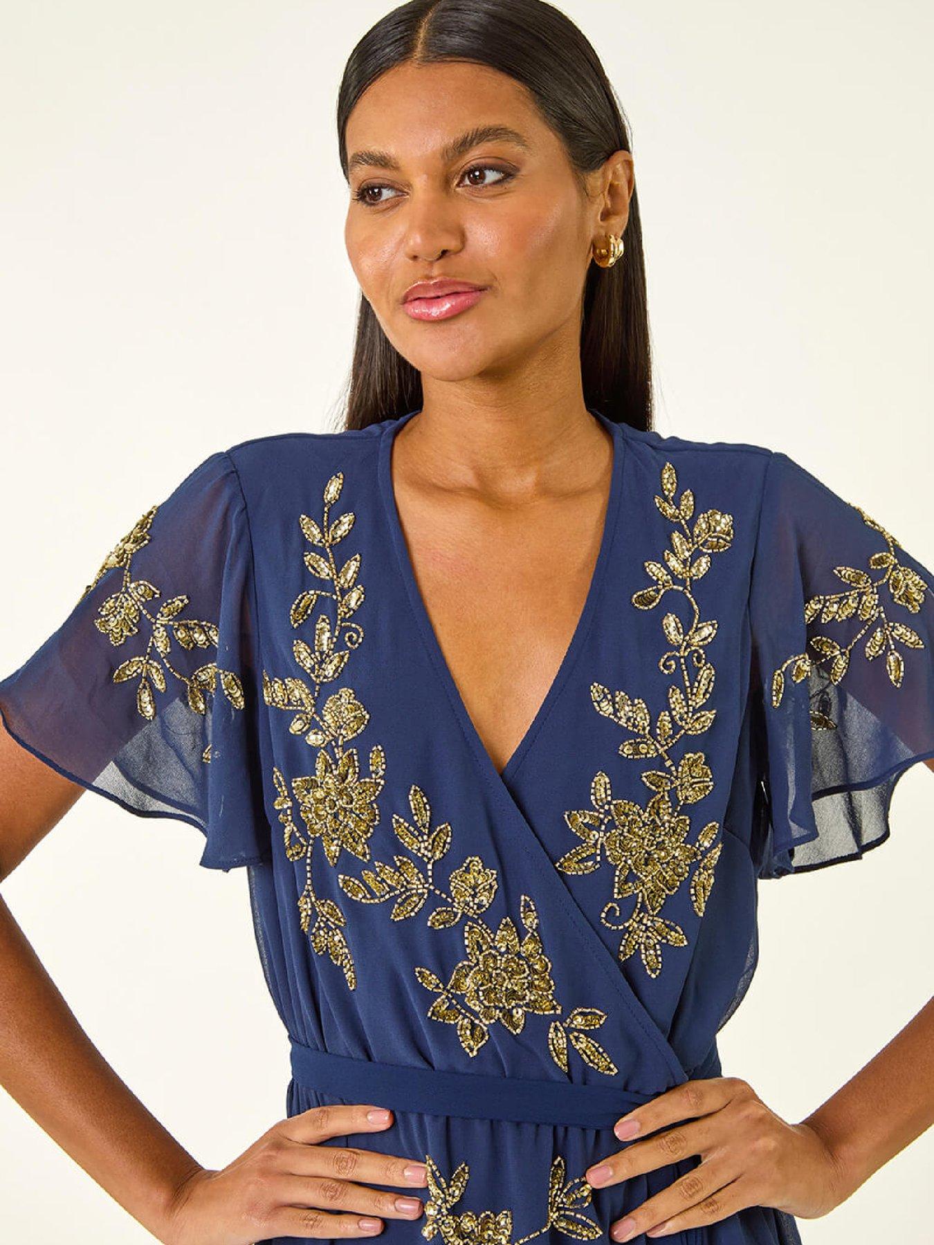 roman-premium-beaded-wrap-midi-dress-midnight-blueoutfit