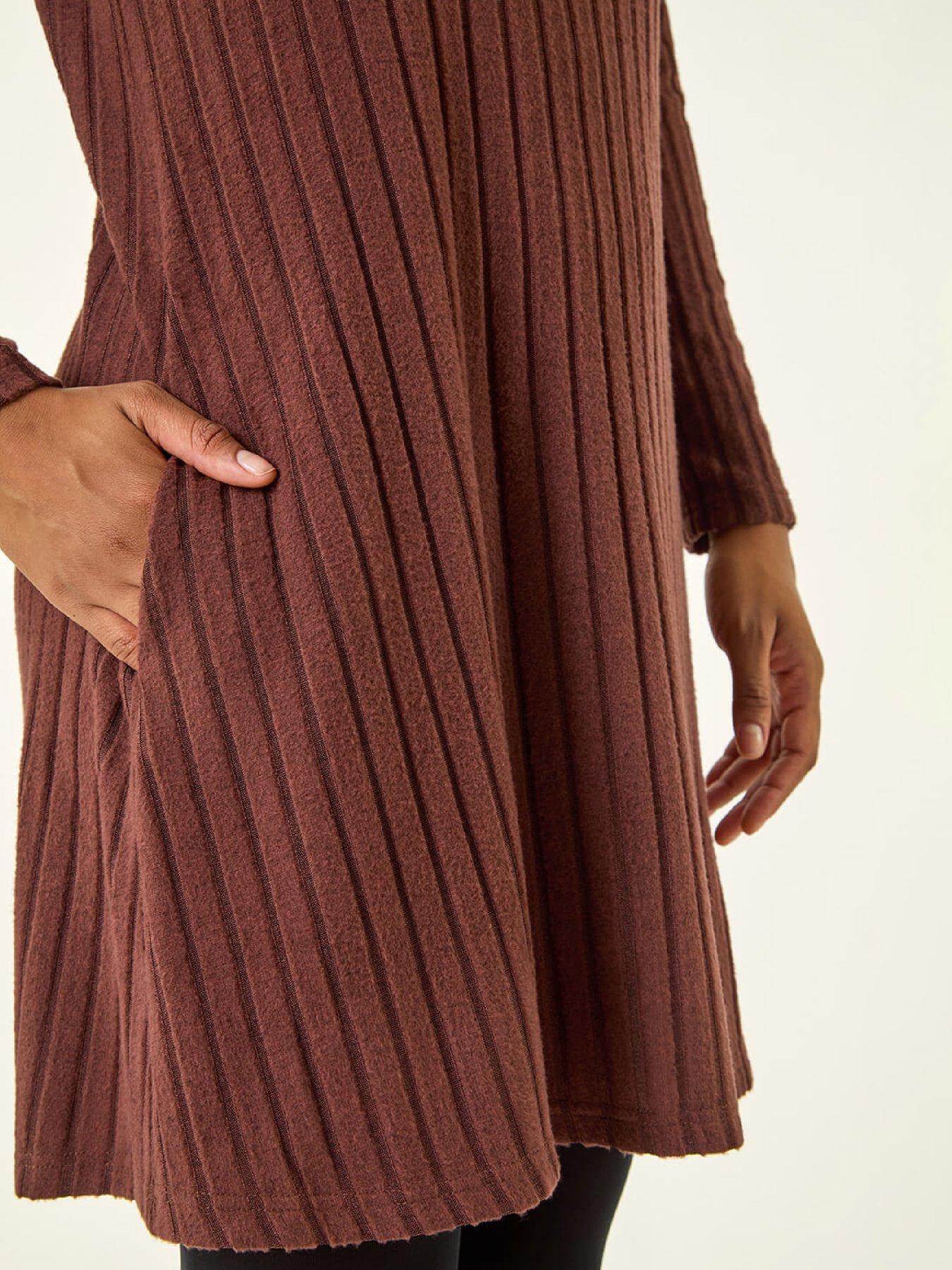 roman-textured-ribbed-swing-dress-chocolatedetail