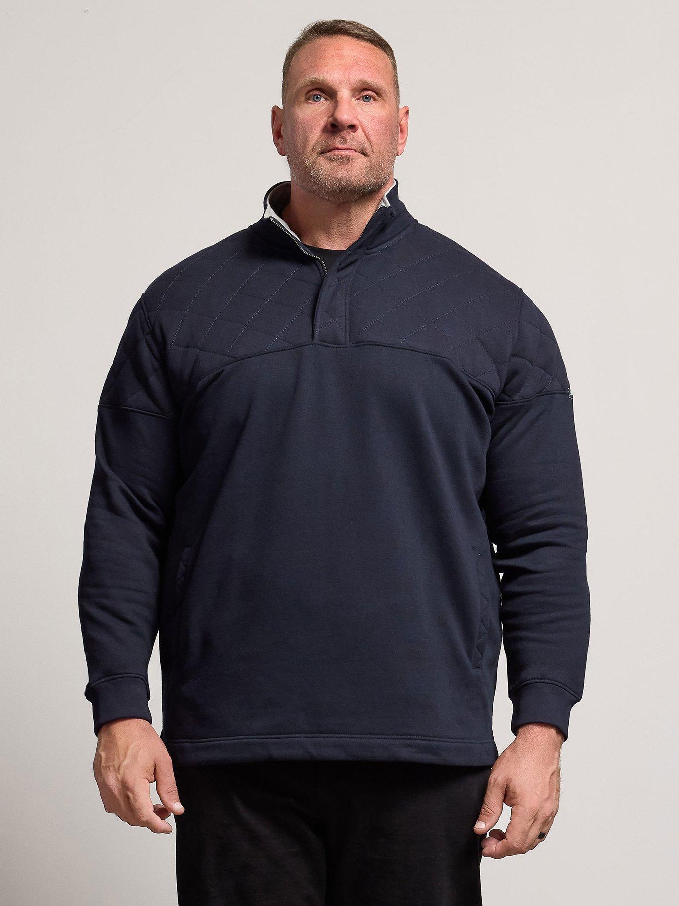 badrhino-quilted-half-zip-sweatshirt-blue