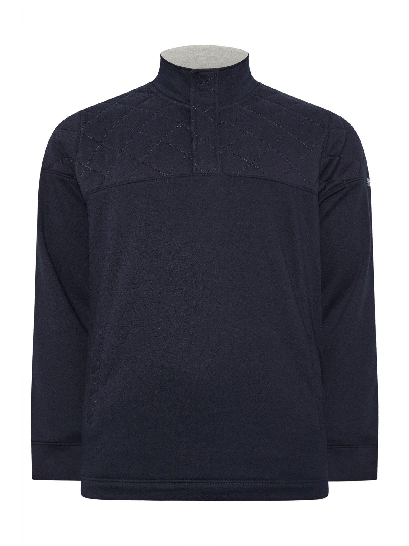 badrhino-quilted-half-zip-sweatshirt-bluedetail