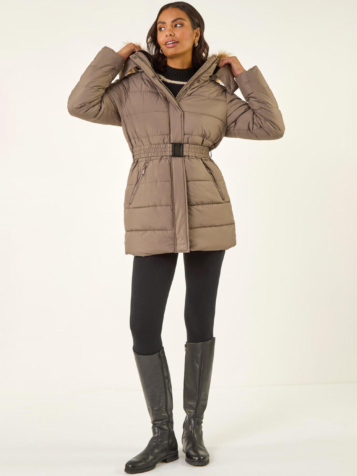 roman-faux-fur-padded-belt-coat-mocha