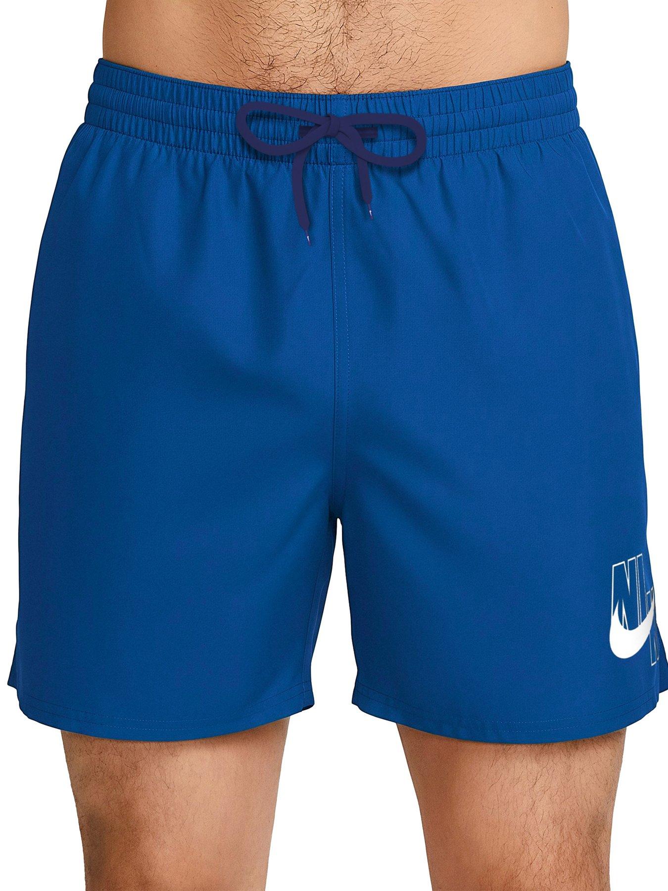 Image 4 of 6 of Nike Mens 5" Volley Swim Short - Blue