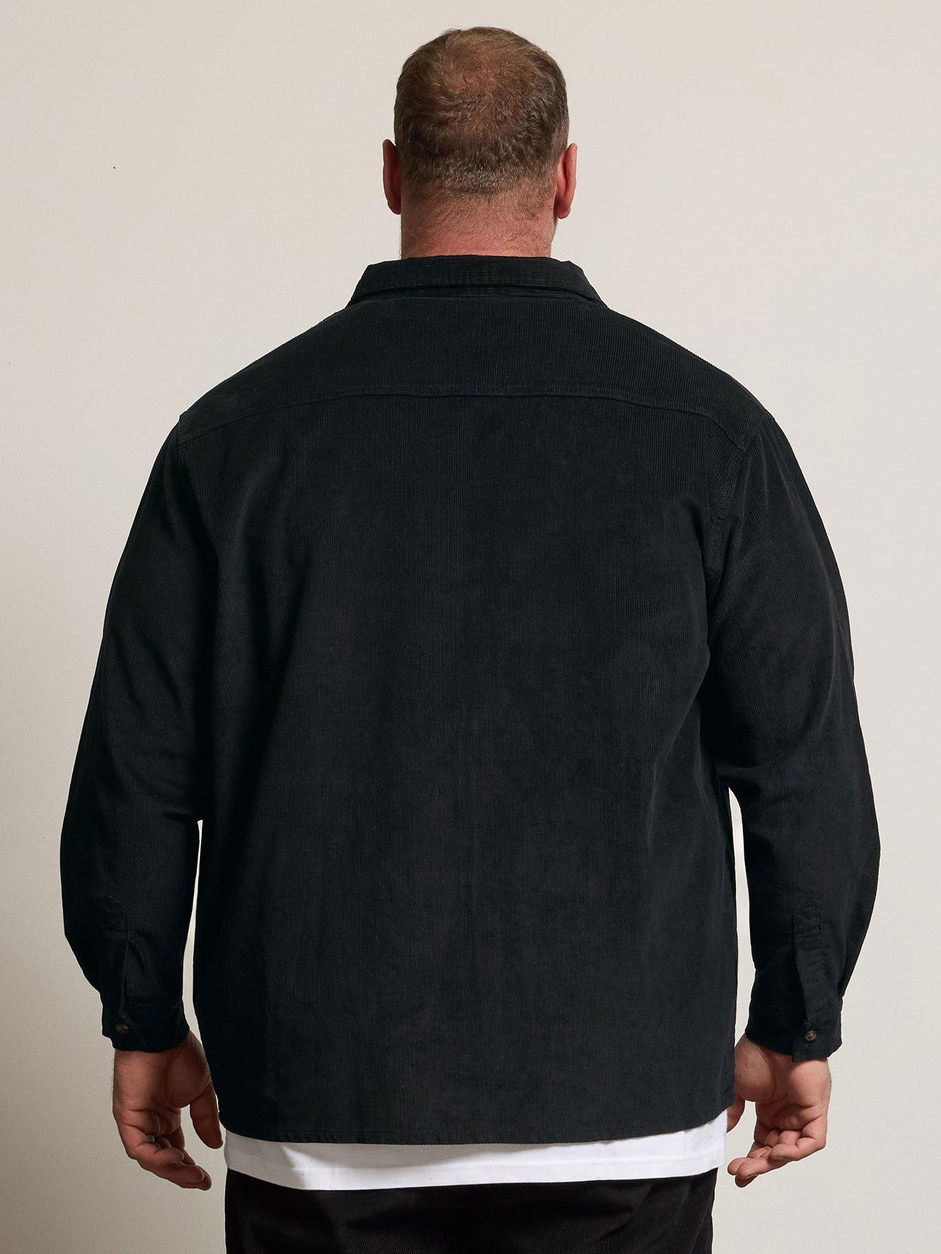 badrhino-cord-overshirt-blackstillFront