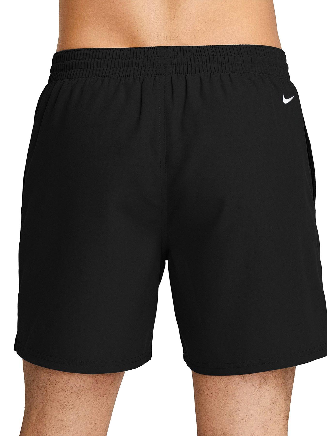 Image 2 of 6 of Nike Mens 5Inch Volley Swim Short - Black