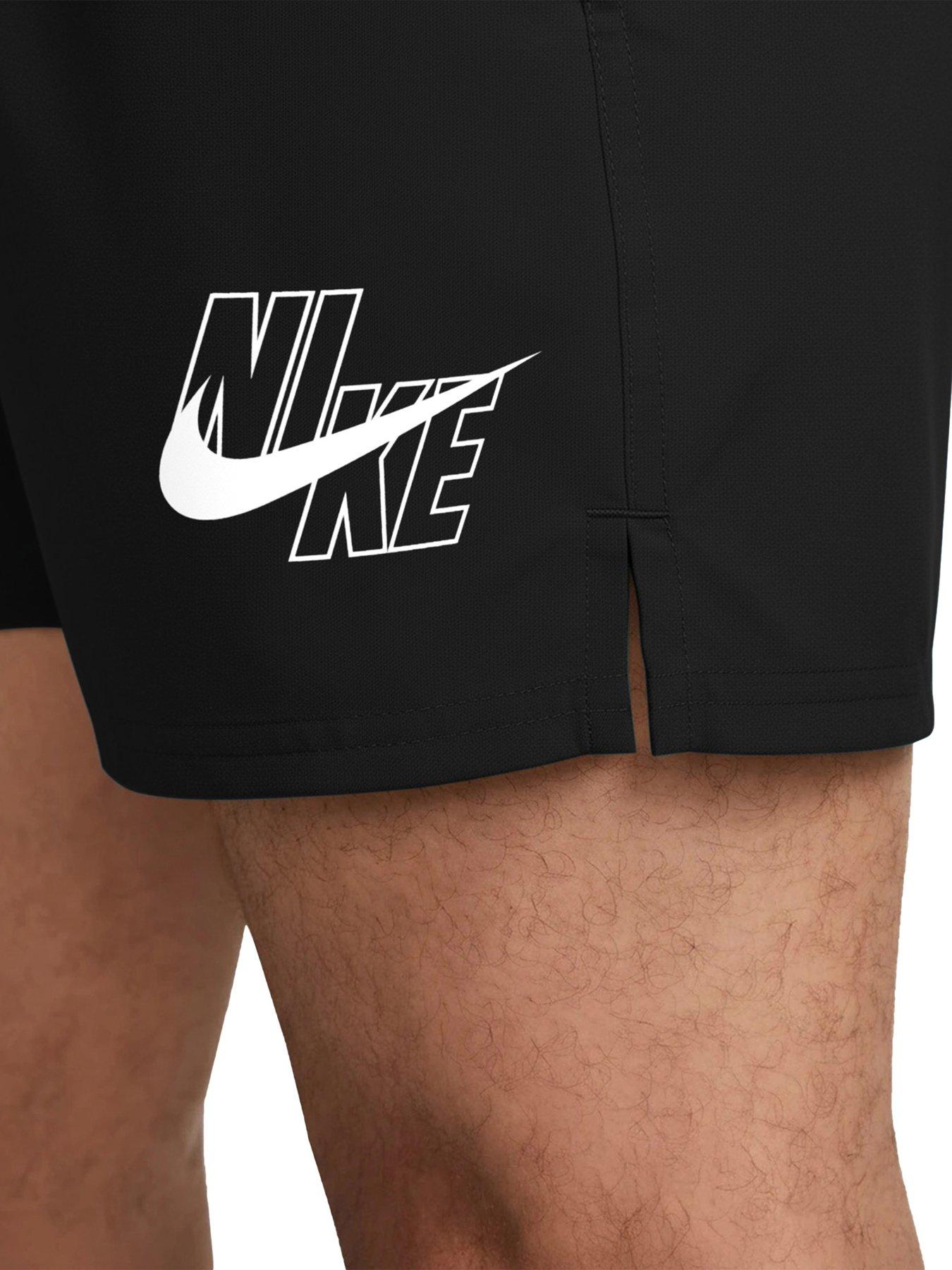 Image 5 of 6 of Nike Mens 5Inch Volley Swim Short - Black