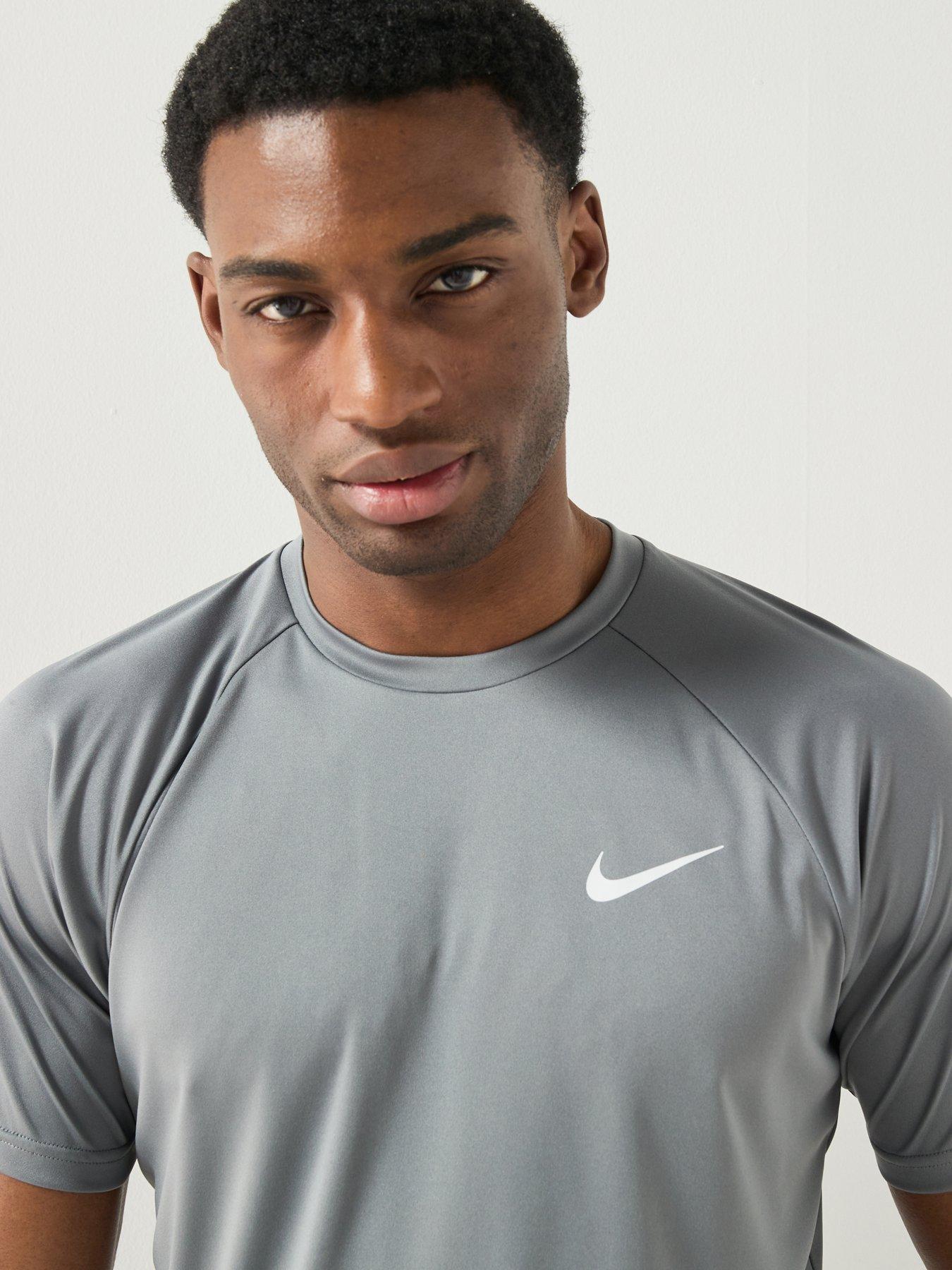 nike-mens-short-sleeve-hydroguard-t-shirt-greyoutfit