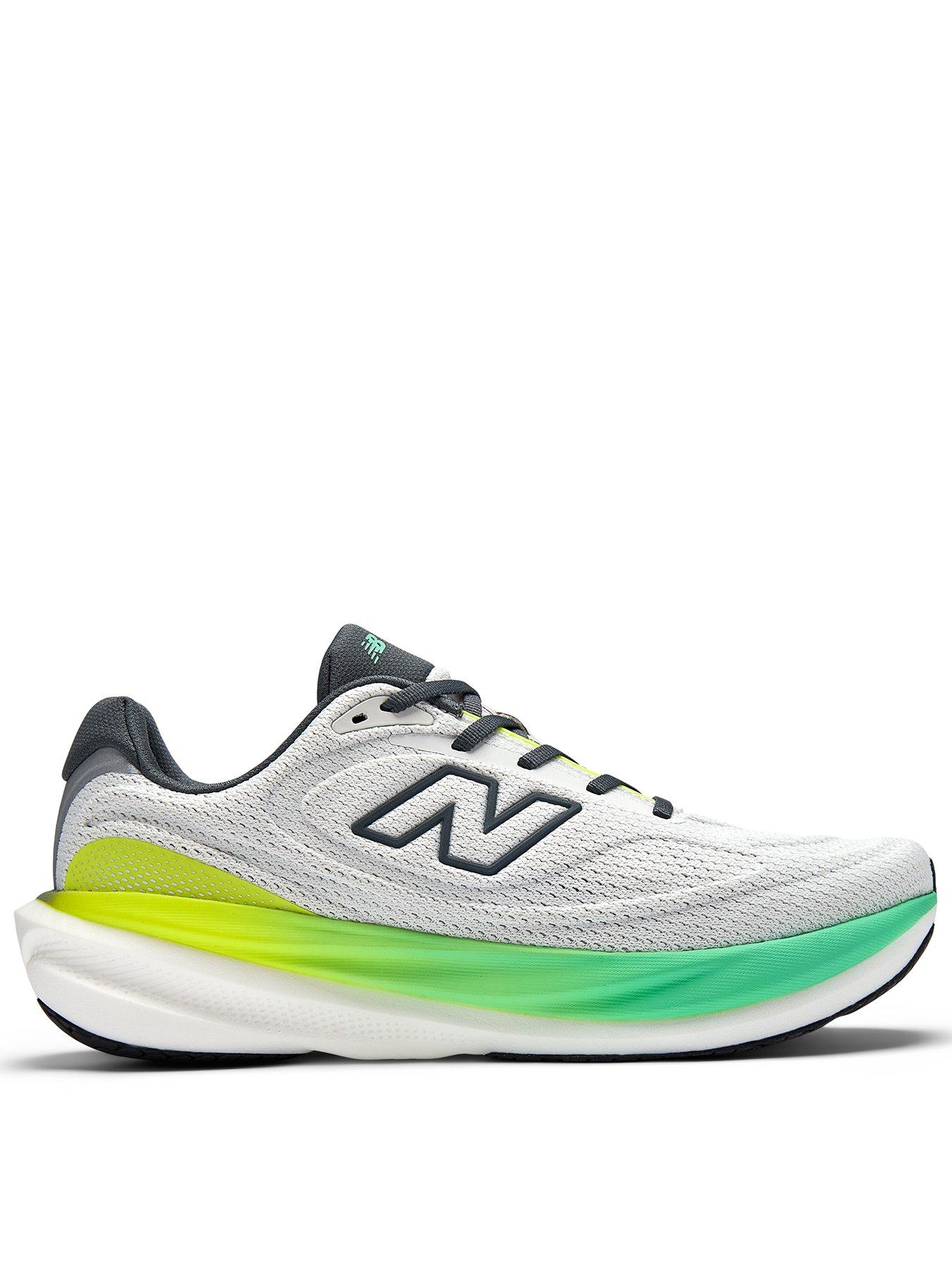 New Balance Mens Running 1080 V15 Trainers - White/Yellow