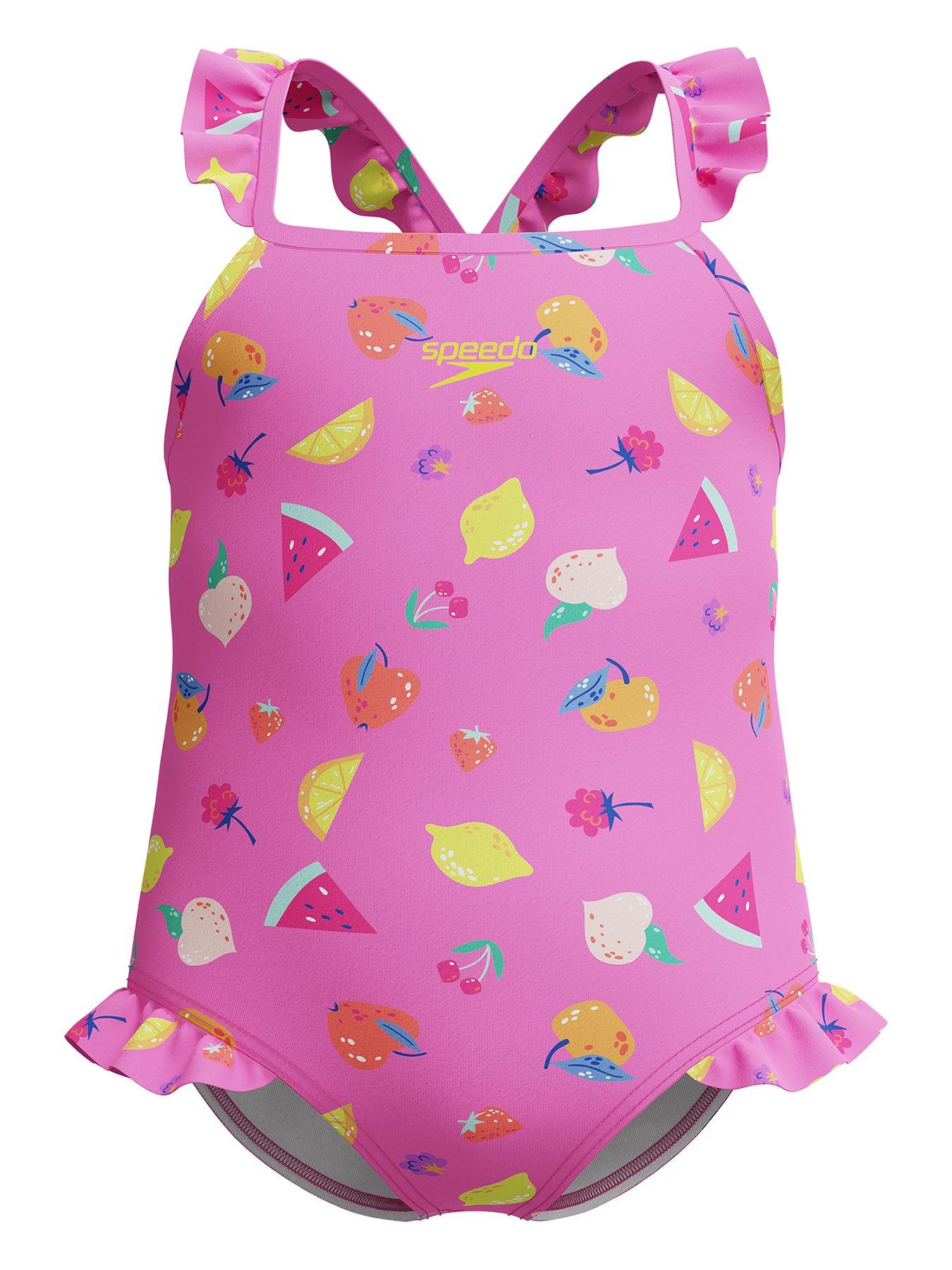 speedo-girls-print-frill-thinstrap-one-piece-pinkfront