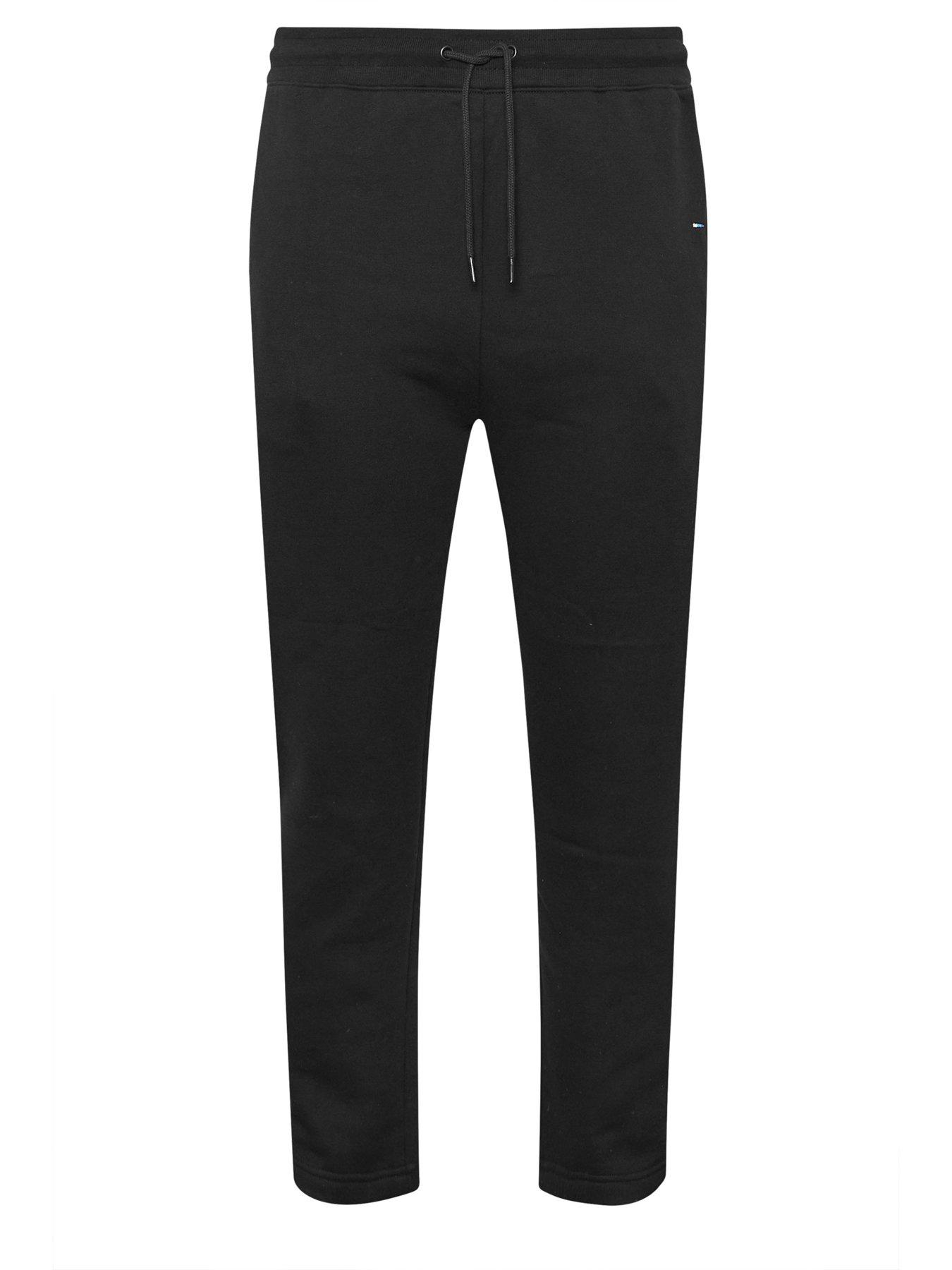 Image 5 of 6 of BadRhino Open Hem Joggers - Black