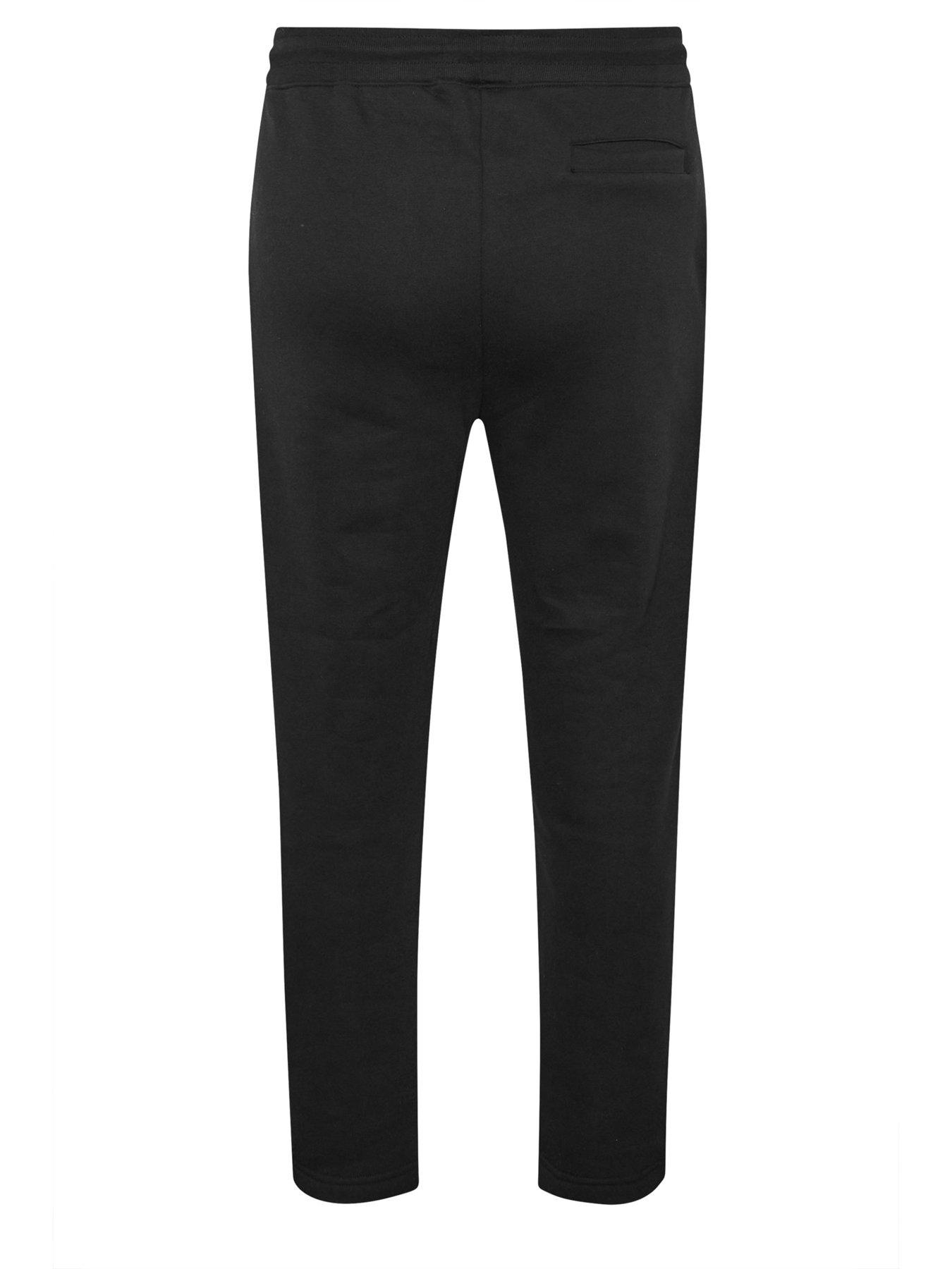 Image 6 of 6 of BadRhino Open Hem Joggers - Black